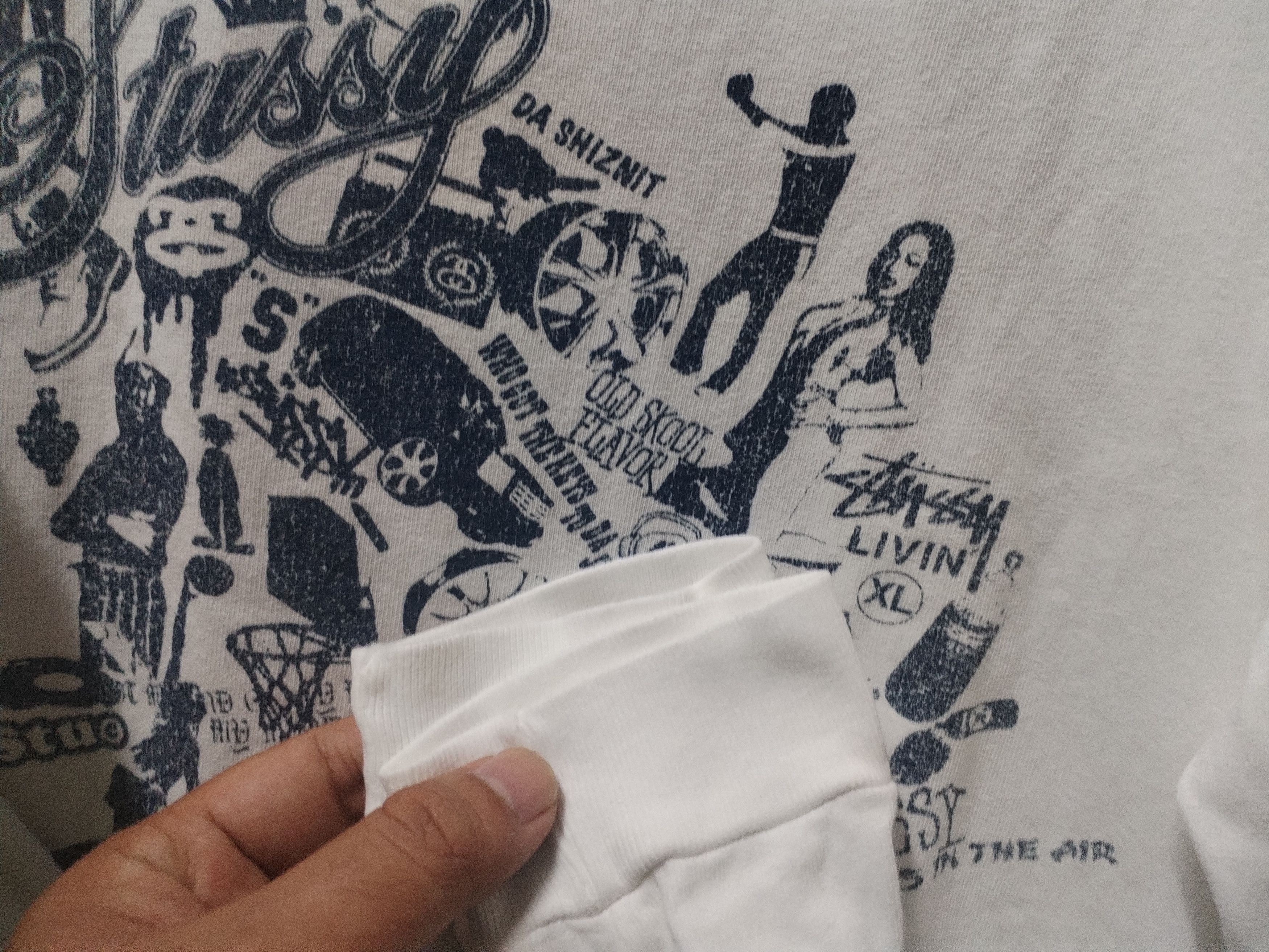 Stussy VINTAGE STUSSY RAP TEES VERY RARE Size US L / EU 52-54 / 3 - 6 Thumbnail