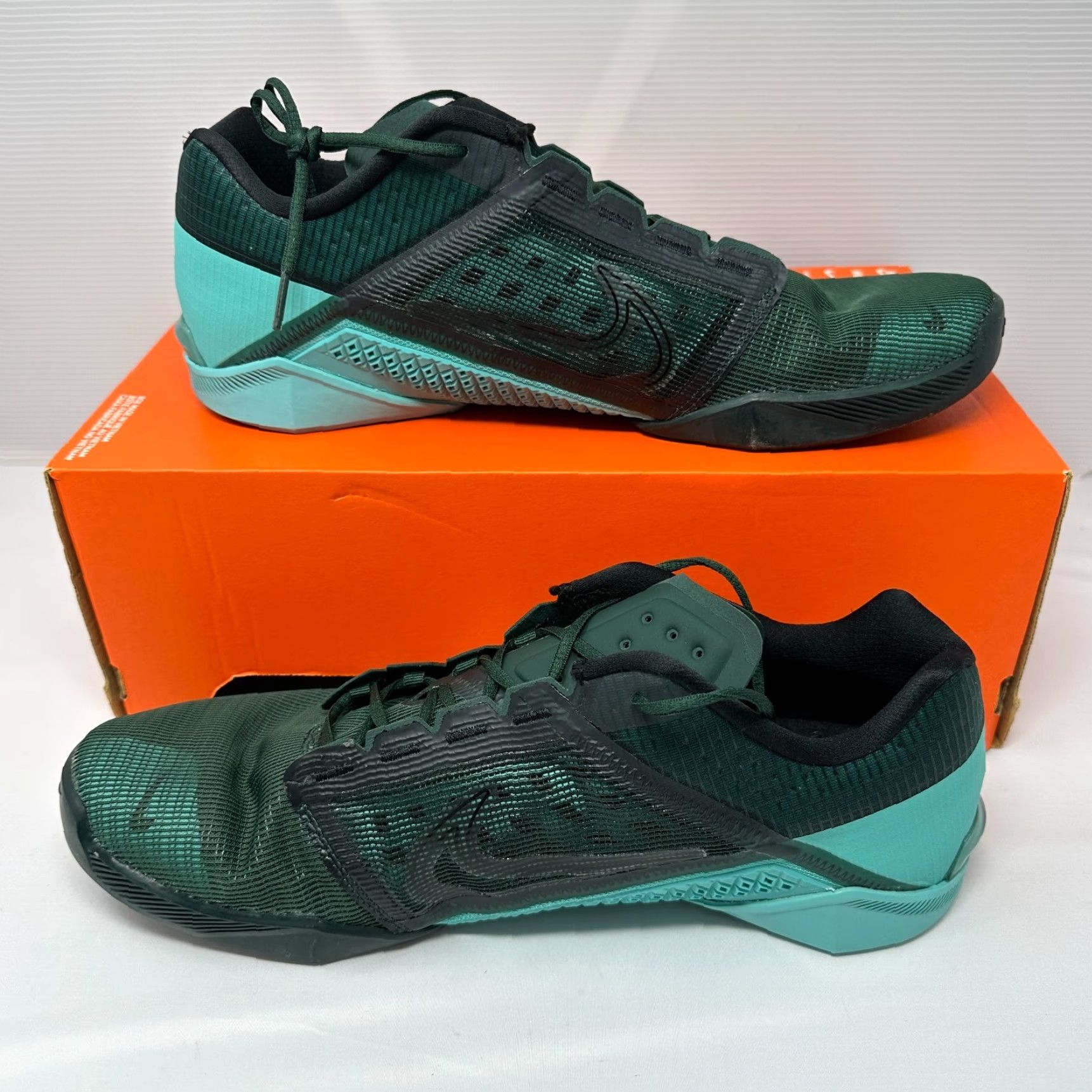 Nike Nike Metcon Turbo 2 Sneaker Men US 14 Green DH3392-393 - Athletic Shoe Size 14 Green Nike Metcon Turbo 2 Mens Sneakers Size US 13 / EU 46 - 3 Thumbnail