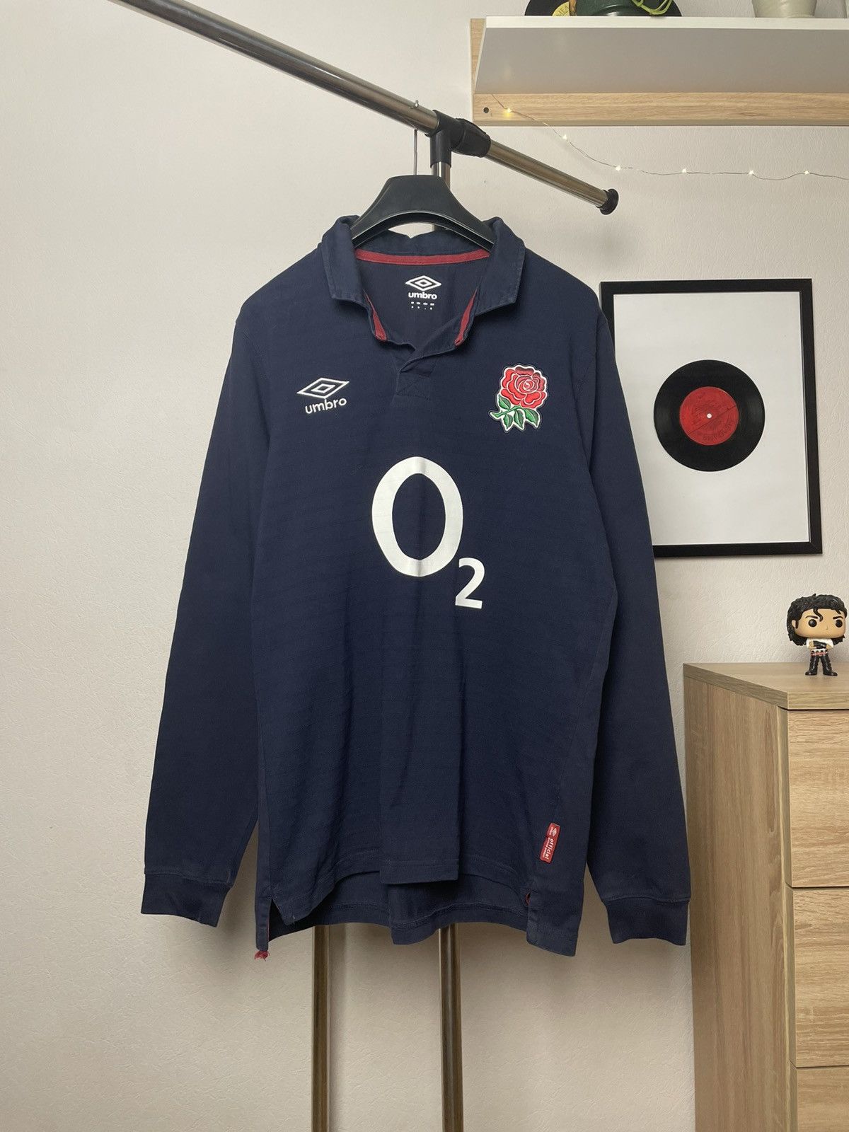 Umbro Umbro O2 England Rugby Jersey Size US M / EU 48-50 / 2 - 1 Thumbnail