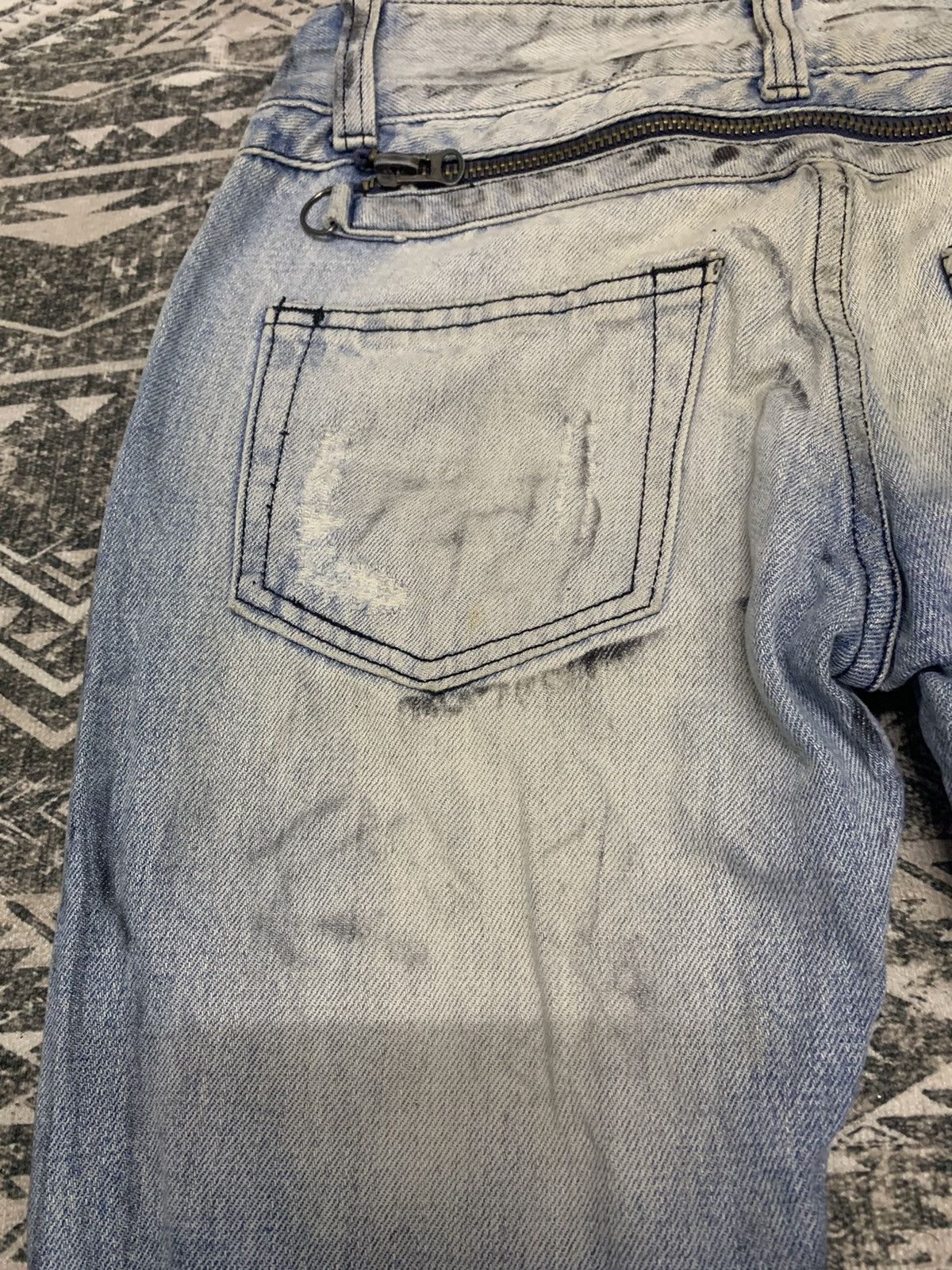 Other 🔥STUDDED FLARE🔥GLAD NEWS STUDDED FLARE DISTRESSED PANT Size US 28 / EU 44 - 18 Thumbnail