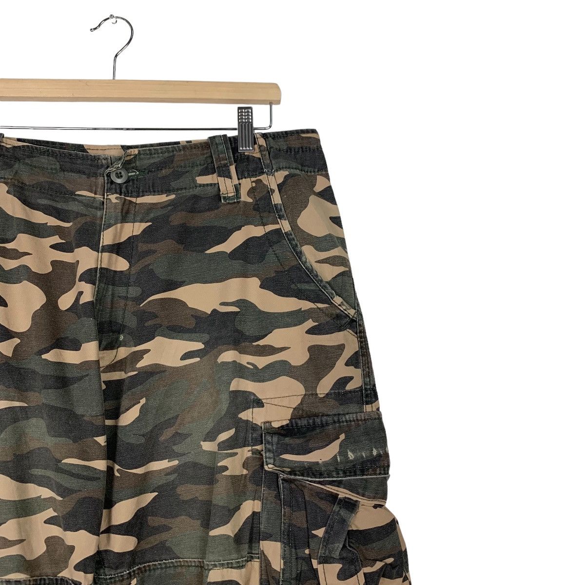 Japanese Brand TWENTY WORKS 6 Pocket Camo Cargo Tactical Pant #0172-C9 Size US 36 / EU 52 - 6 Thumbnail