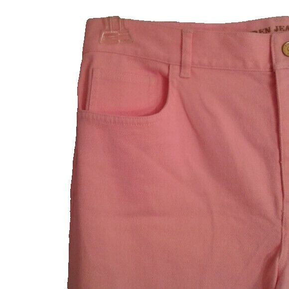Lauren Ralph Lauren Lauren Jeans Co. Ralph Lauren Size 8 Capri Pants Denim Pink Size 30" / US 8 / IT 44 - 4 Thumbnail