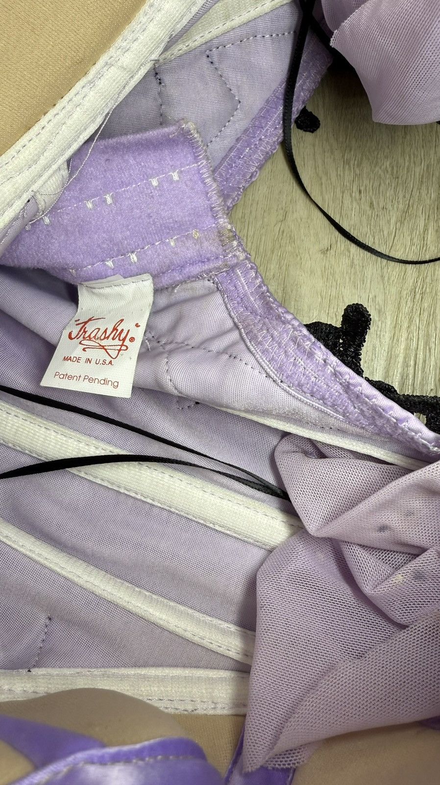 Other Rare Y2K Trashy Lavender French Quarter Chemise Pin Up Dress Size S / US 4 / IT 40 - 7 Thumbnail