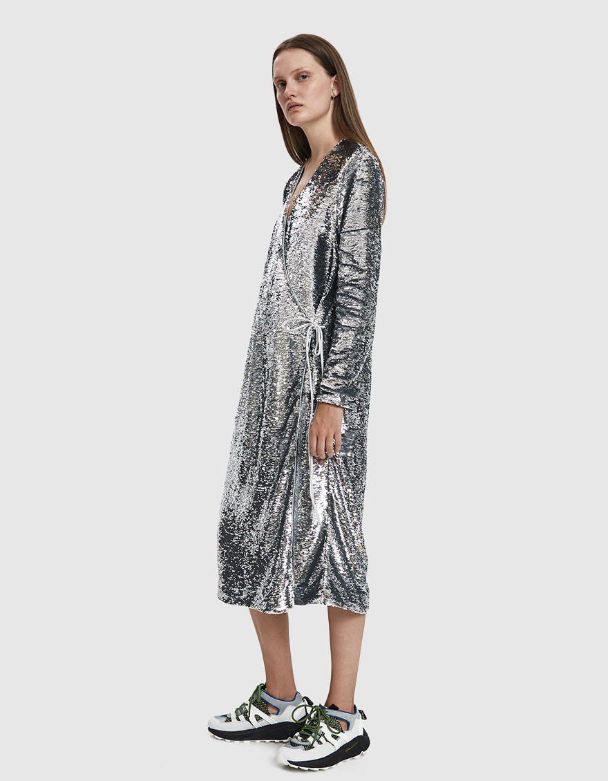 Ganni Ganni Sonora sequin dress Dress Size M / US 6-8 / IT 42-44 - 1 Thumbnail