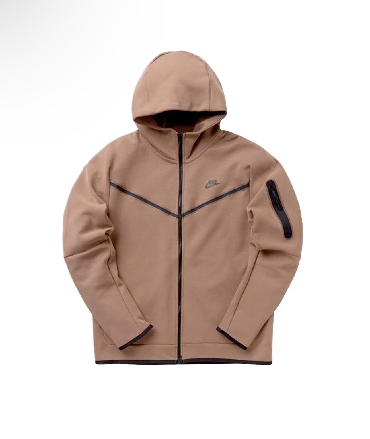 image of Nike Tech Sportswear Tech Fleece Set in Brown, Men's (Size XL)