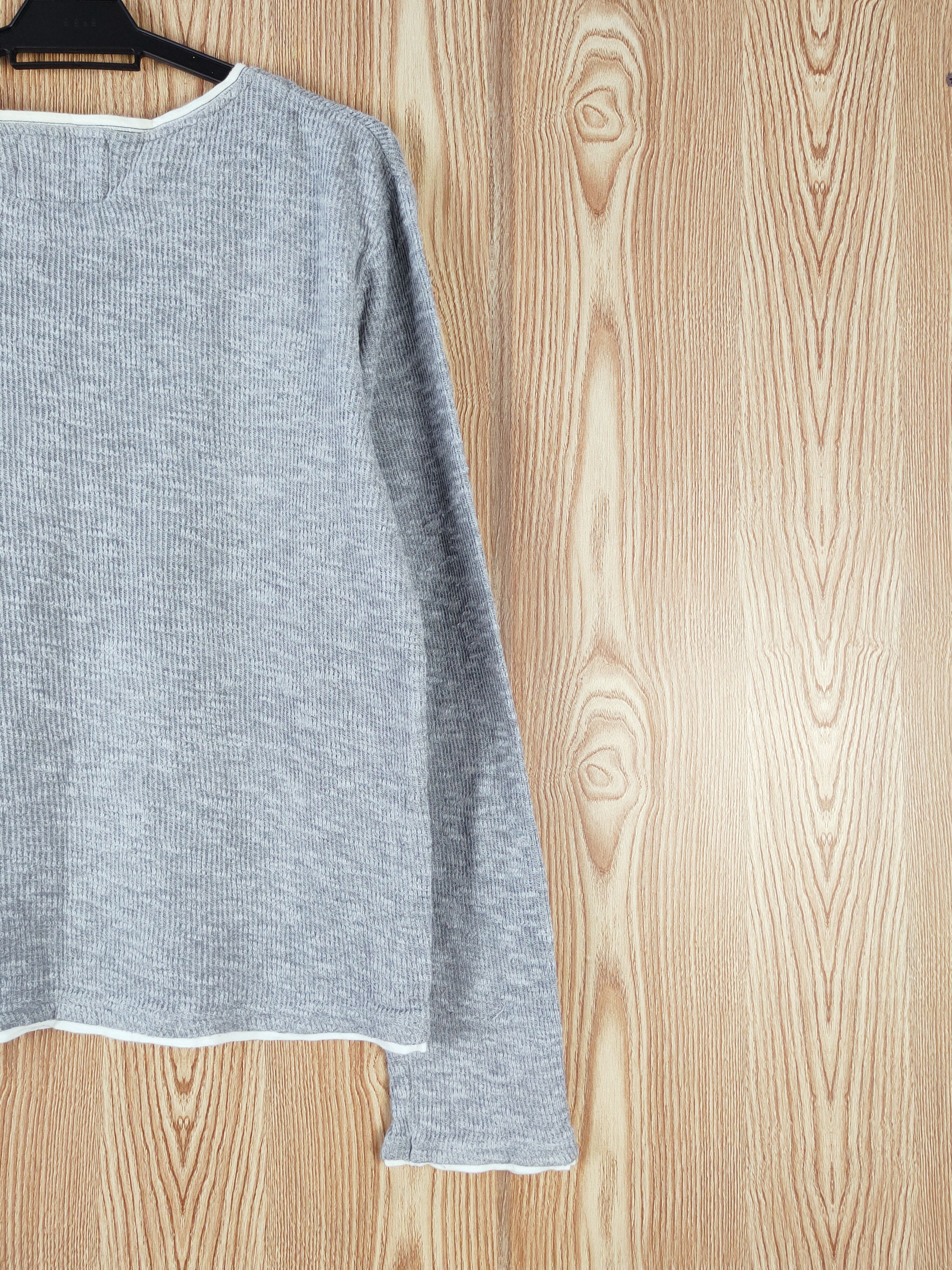 Beams Plus × Homespun Knitwear × Japanese Brand Beams Heart japan Gray knitwear #W874 Size US M / EU 48-50 / 2 - 9 Thumbnail