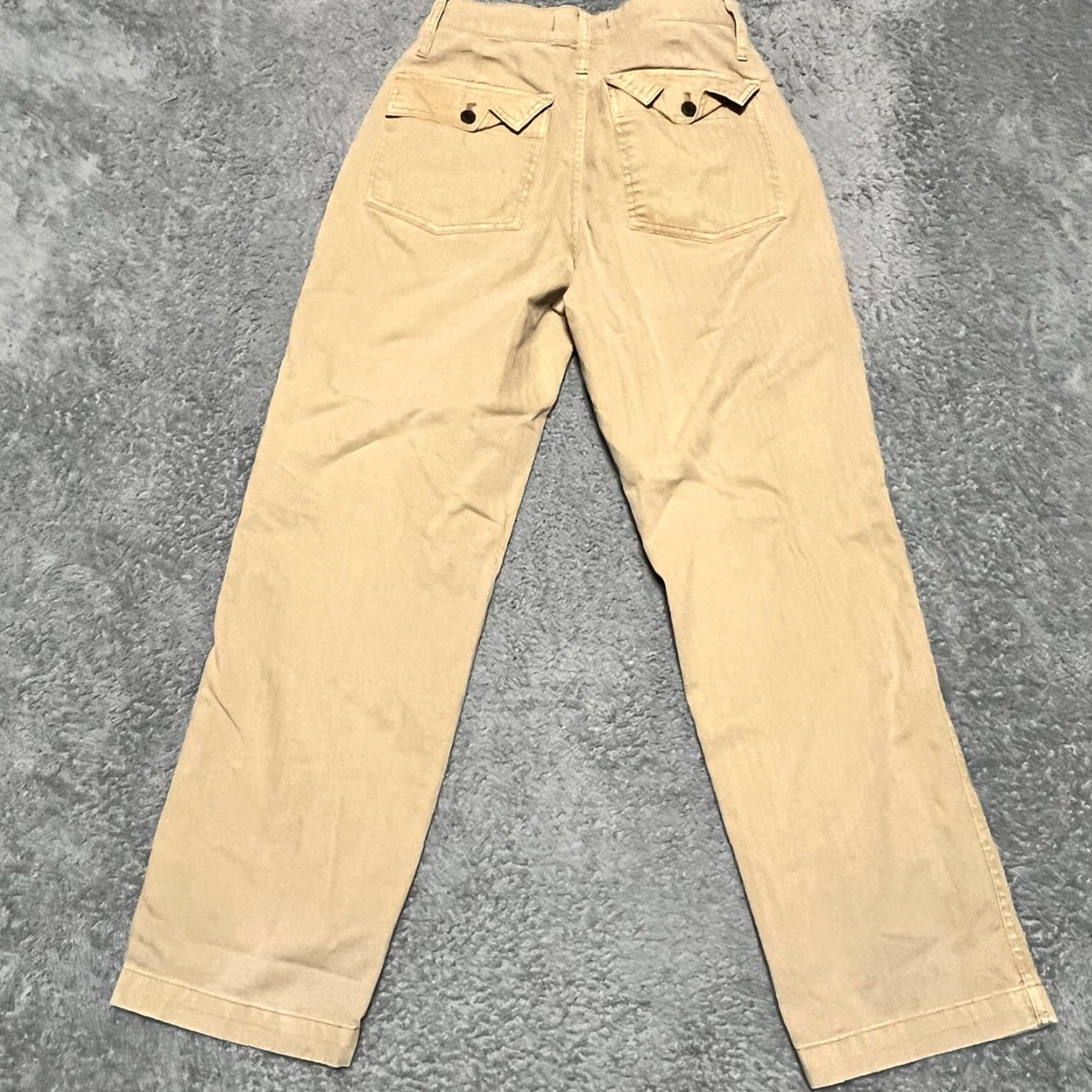 Madewell Madewell Pants Womens 27 The Perfect Vintage Straight Workwear Ankle 27 Regular Brown Womens NC368 Size 27" / US 4 / IT 40 - 4 Thumbnail