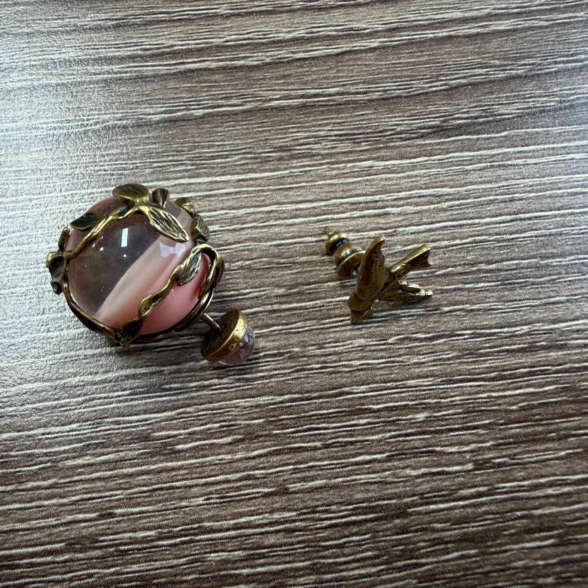 Dior Dior Pink Earrings OS Women Size ONE SIZE - 1 Thumbnail