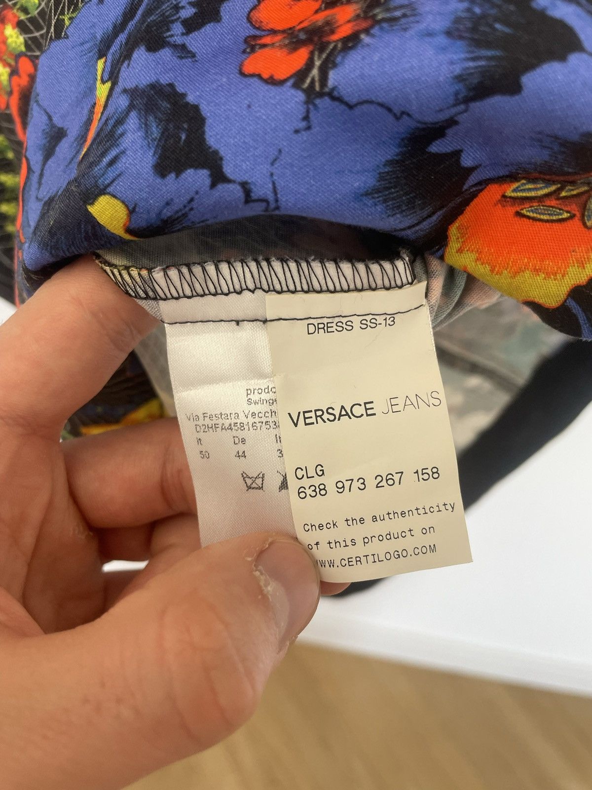 Versace Jeans Couture Versace Jeans Couture Allover Print Floar Skirt Maxi Luxury Size 36" / US 14 / IT 50 - 5 Thumbnail