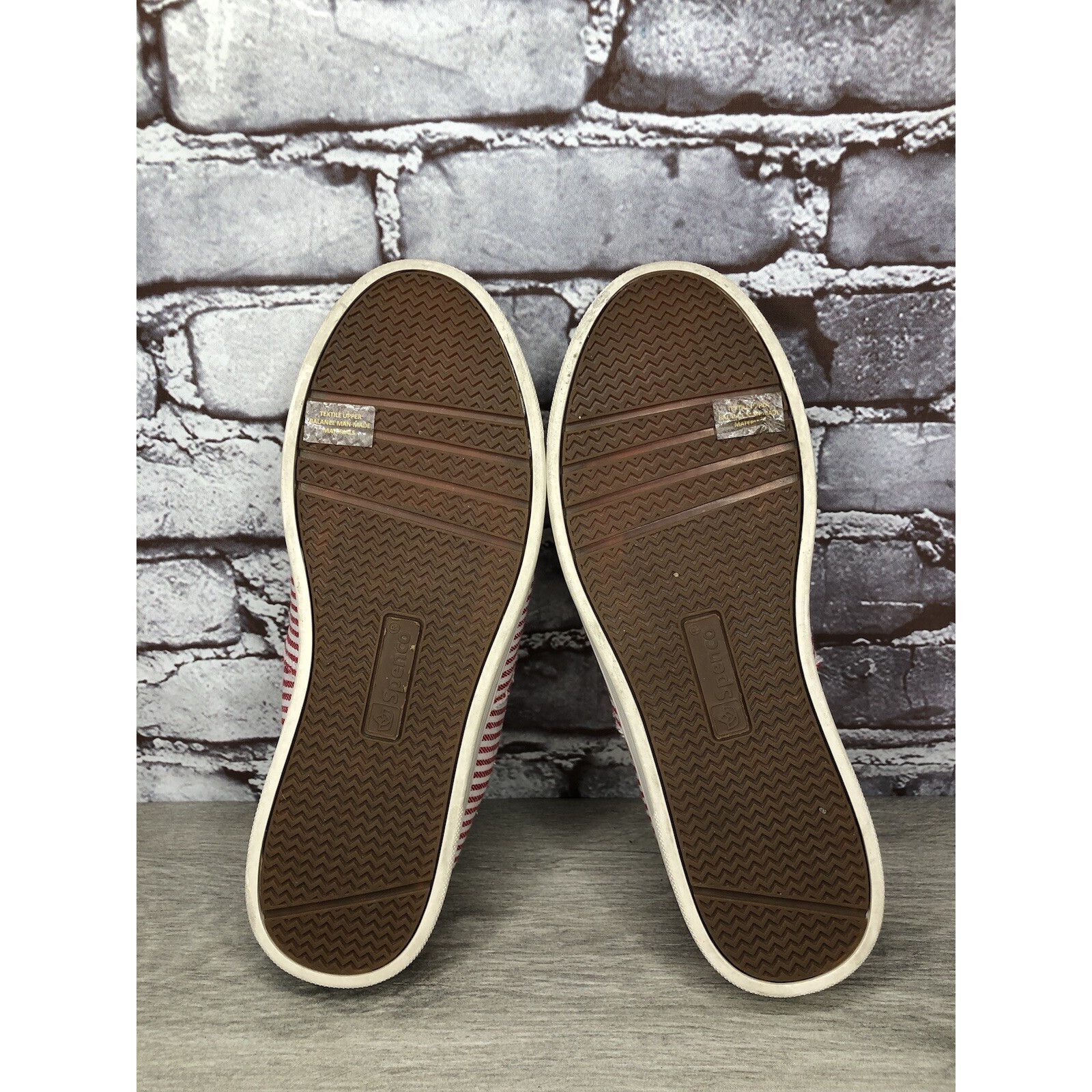 Other Spenco Orthotic Red Stripe Canvas Santa Rosa Mule Shoes Wome Size US 9 / IT 39 - 20 Thumbnail