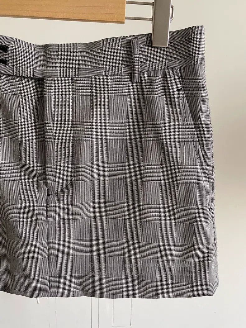 Comme des Garcons Comme Des Garcons size XS Plaid Wool Mini Skirt Size 23" - 4 Thumbnail