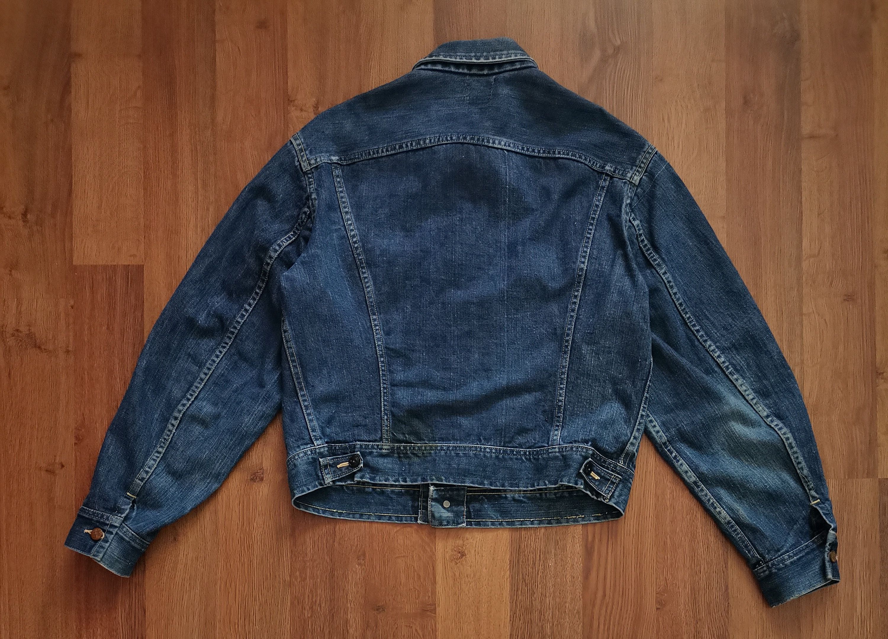 Lee × Vintage Vintage Lee Women's Denim Jacket Size M / US 6-8 / IT 42-44 - 6 Thumbnail