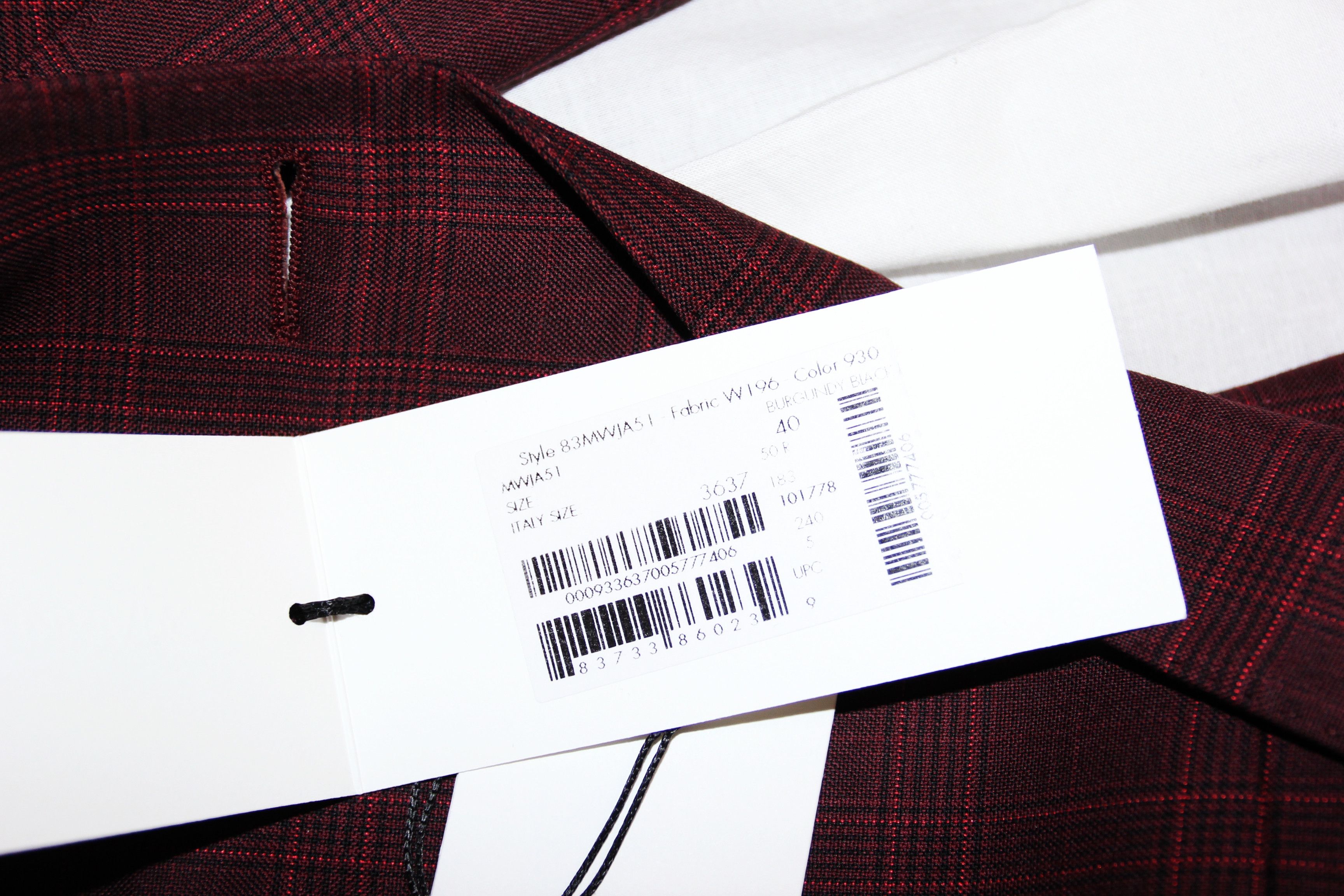 Calvin Klein 205W39NYC BNWT SS18 CALVIN KLEIN 205W39NYC TARTAN BLAZER JACKET 50 Size US M / EU 48-50 / 2 - 7 Thumbnail