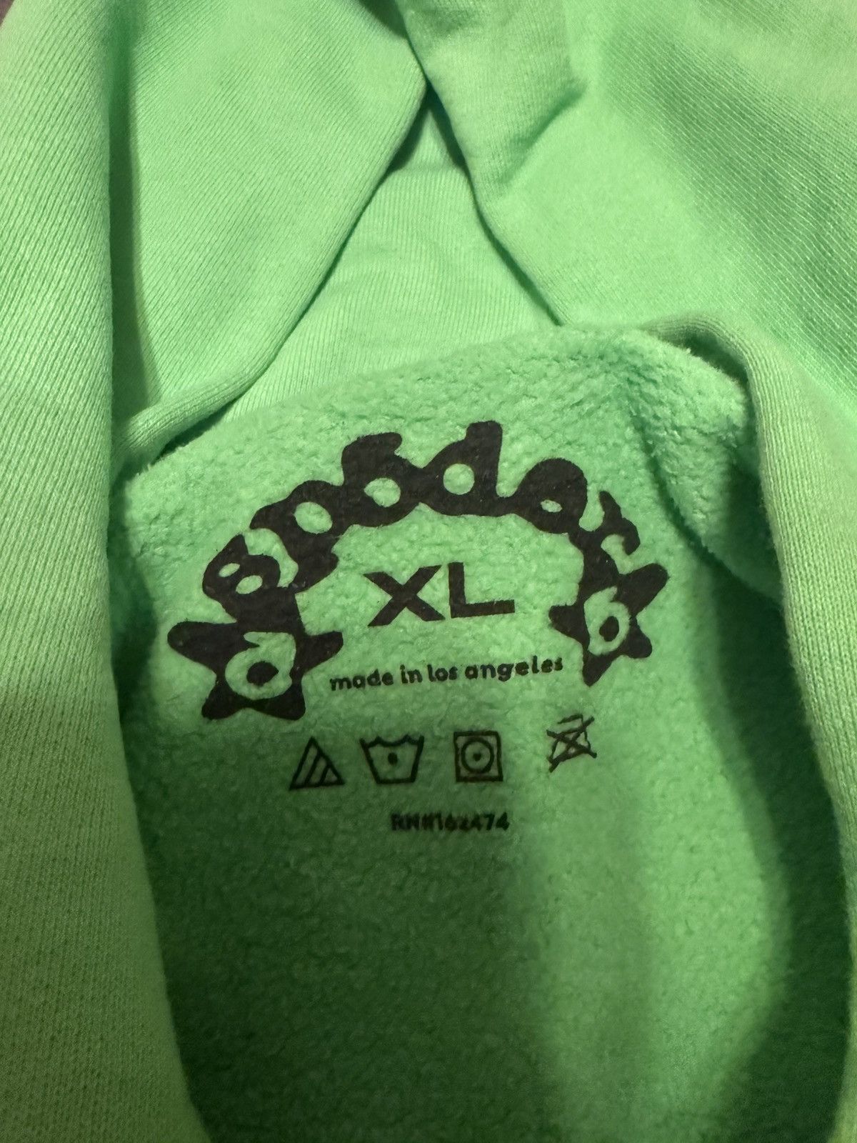Sp5der Sp5der Legacy Hoodie Green XL Size US XL / EU 56 / 4 - 5 Thumbnail