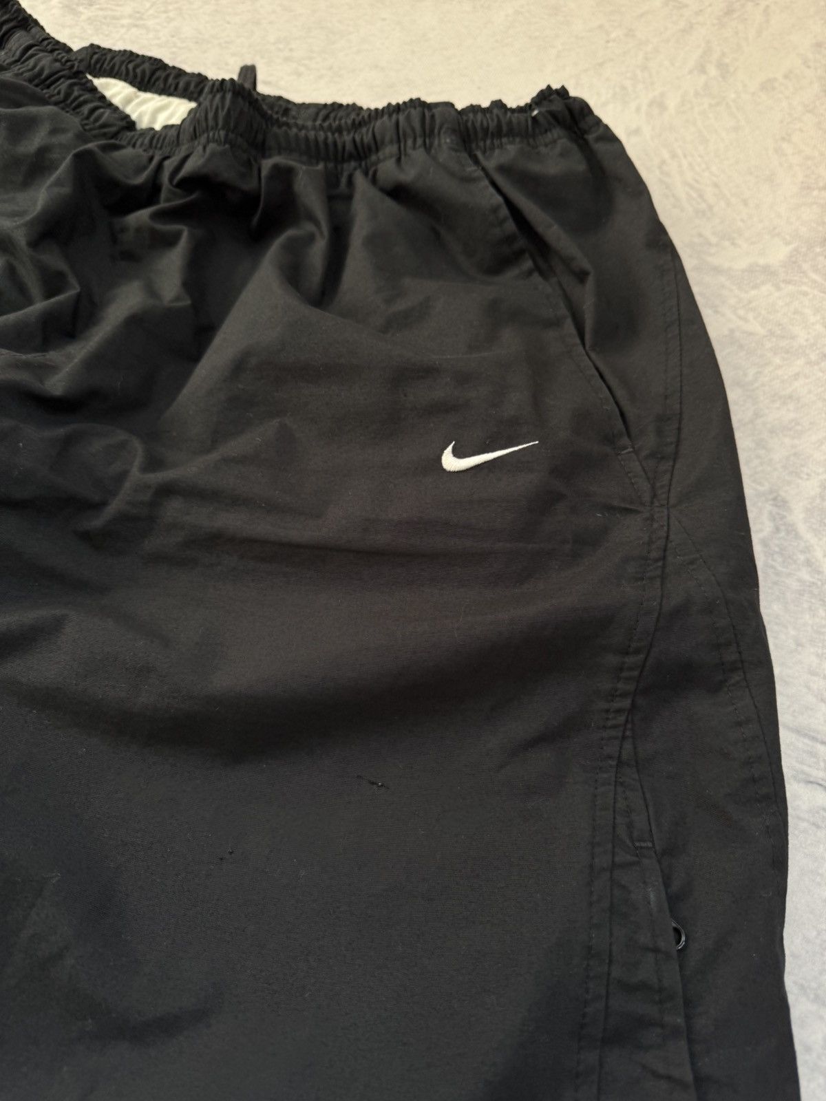 Nike × Vintage NIKE NYLON VINTAGE Y2K OVERSIZE BAGGY FIT PANTS SWEATPANTS Size US 34 / EU 50 - 8 Thumbnail