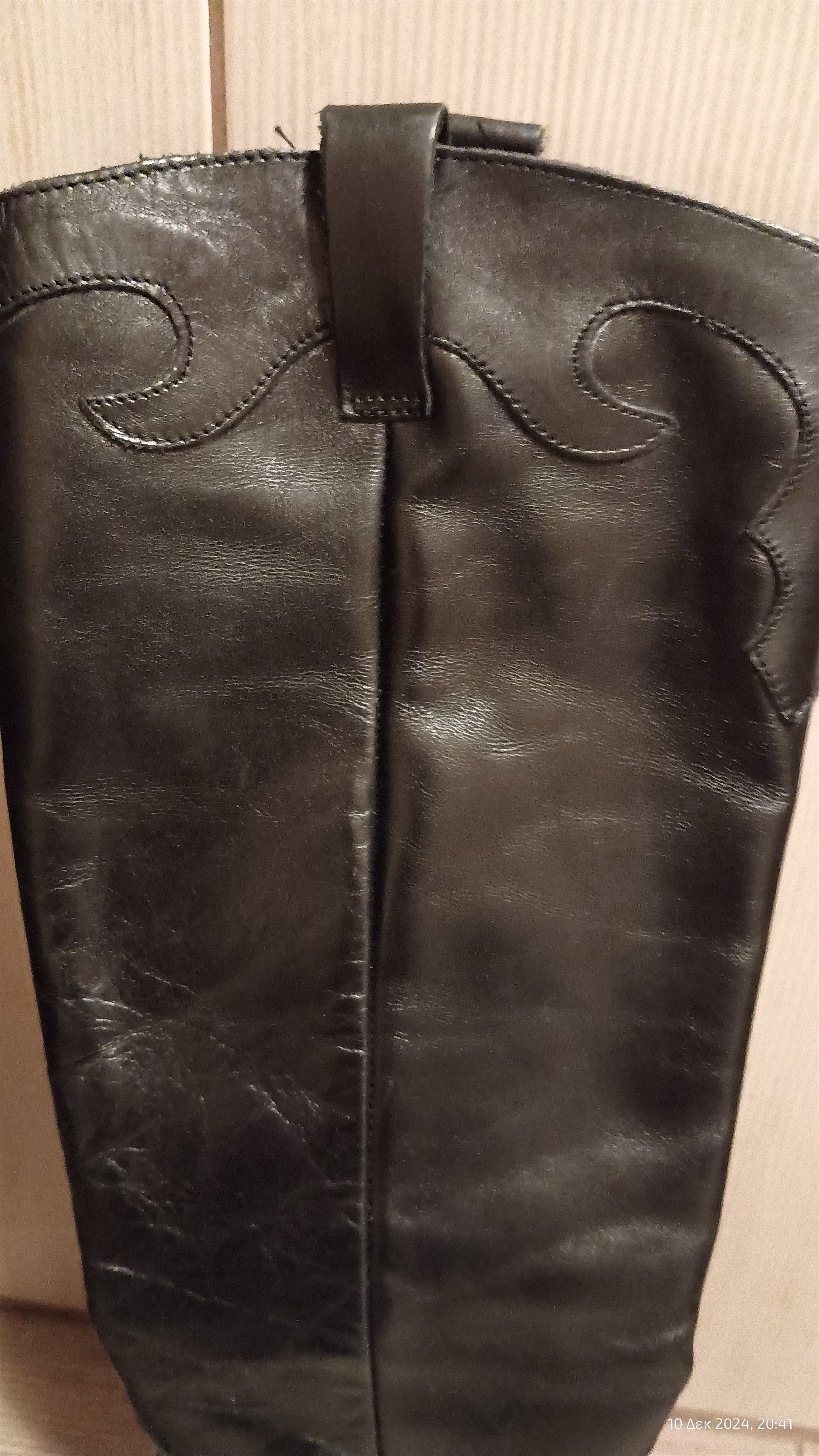Italic Black boots Size US 8 / IT 38 - 2 Thumbnail