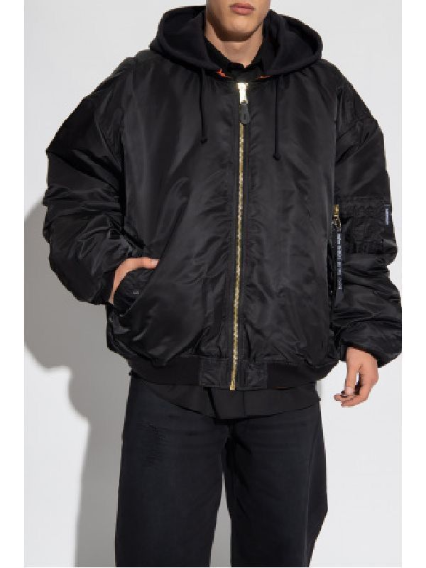 Vetements 🔥GRAIL🔥 x Alpha industries Reversible Bomber Jacket Size US XL / EU 56 / 4 - 1 Thumbnail