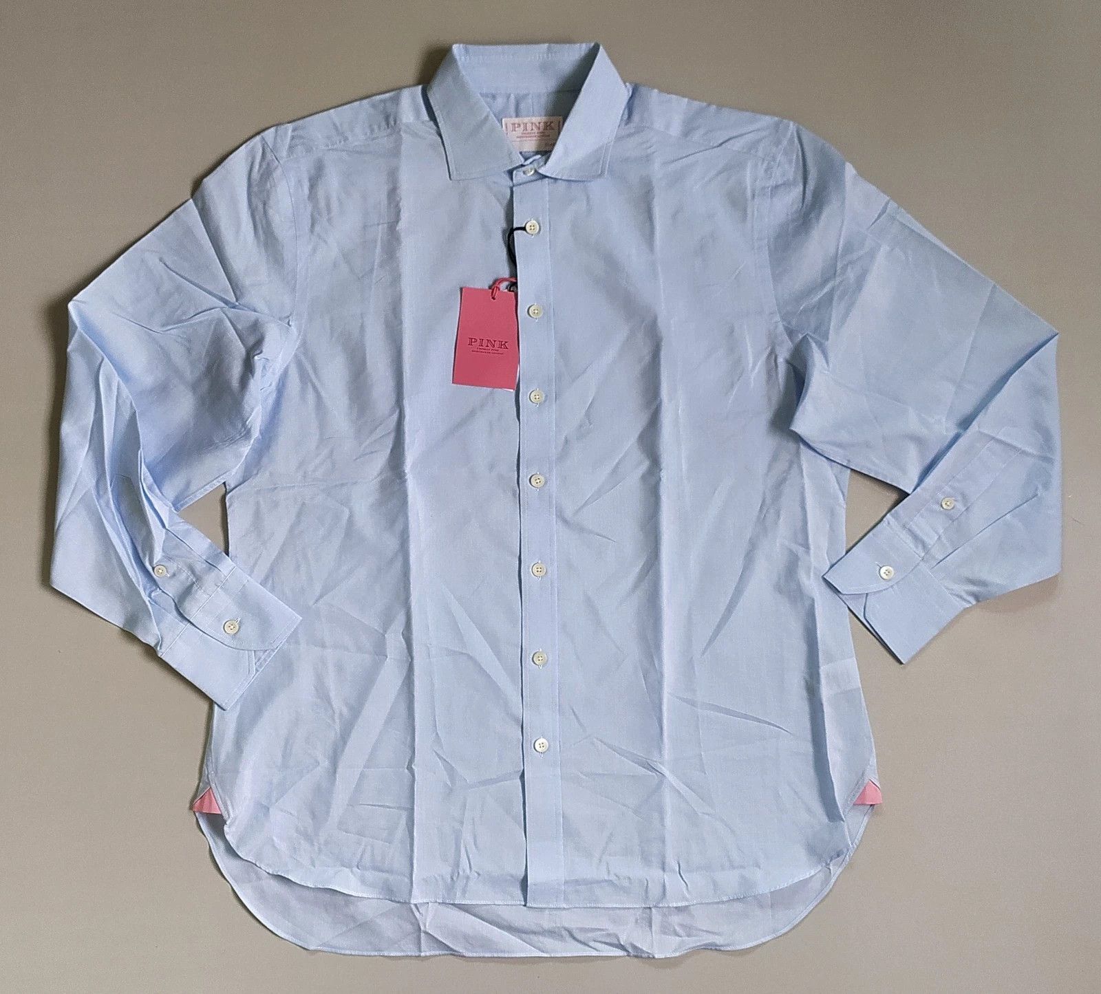 Thomas Pink Thomas Pink Formal Classic Fit Shirt T / 0011 Size US L / EU 52-54 / 3 - 2 Thumbnail