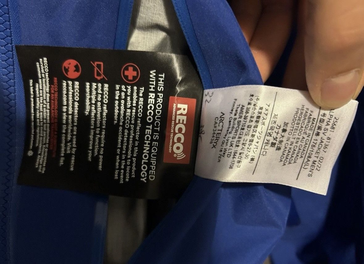 Arc'teryx Alpha SV Vitality Size US L / EU 52-54 / 3 - 7 Thumbnail