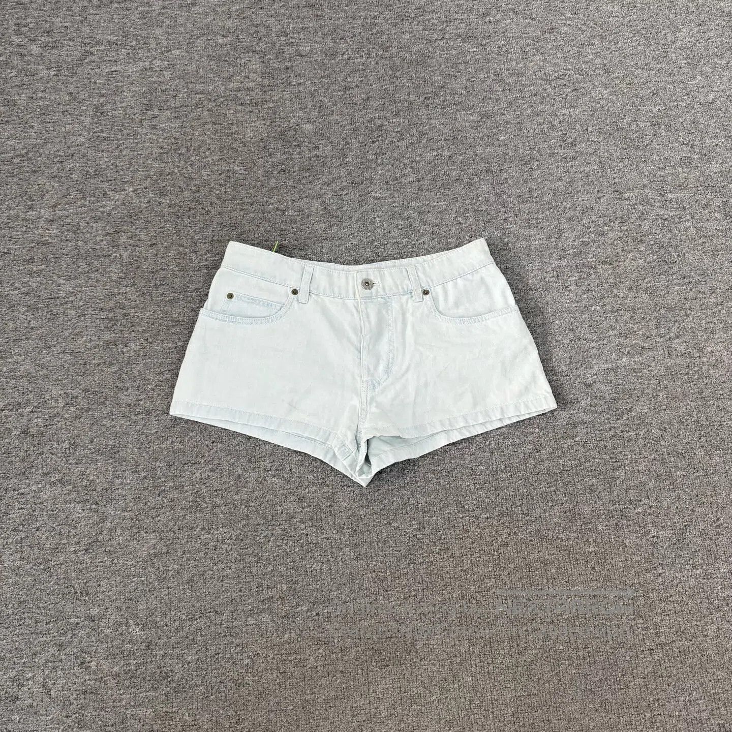 Miu Miu miu miu Alphabet logo denim shorts| Size 25" / US 0 / IT 36 - 1 Thumbnail