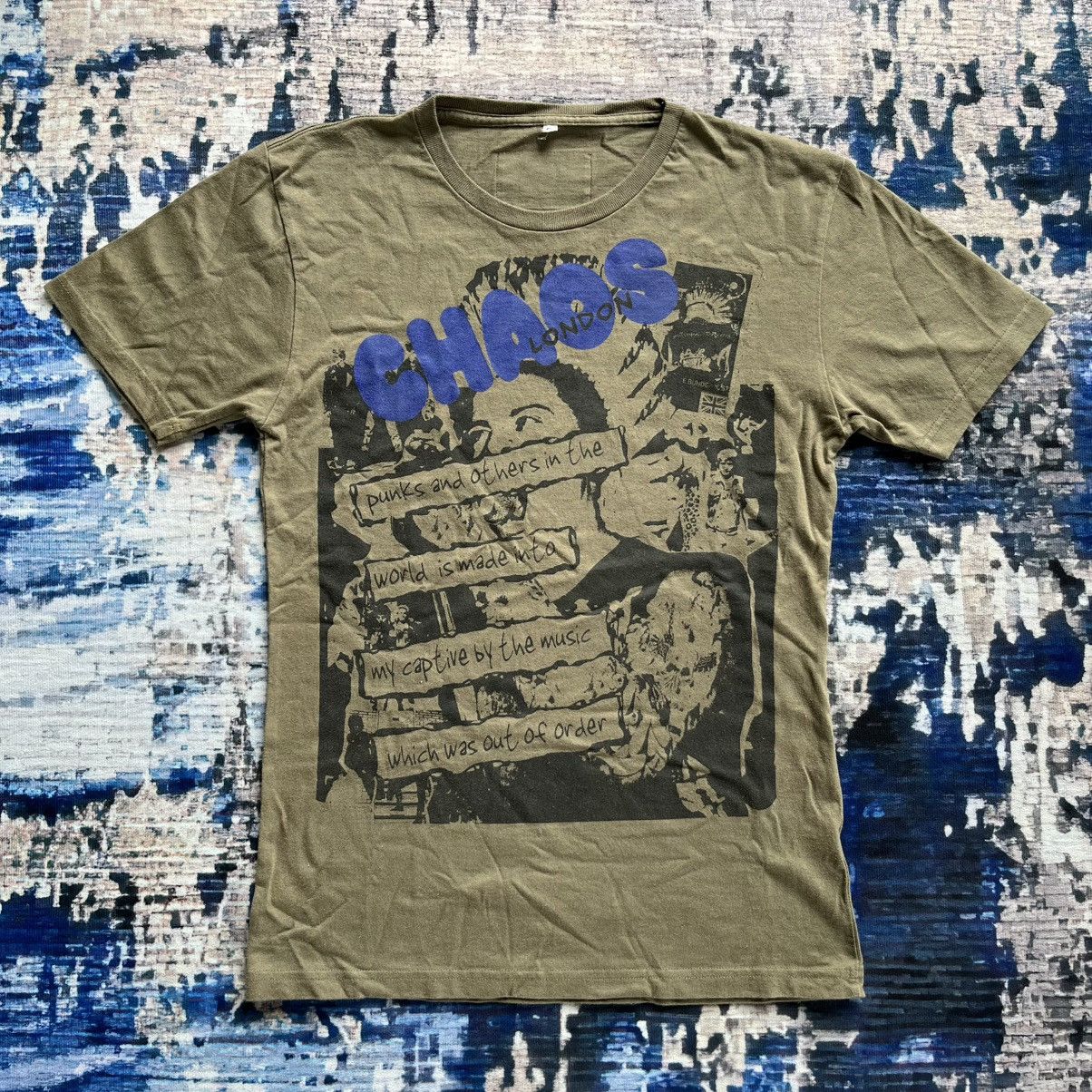 Japanese Brand RARE Chaos London Punk Tee Big Logo Japan Size US S / EU 44-46 / 1 - 1 Thumbnail