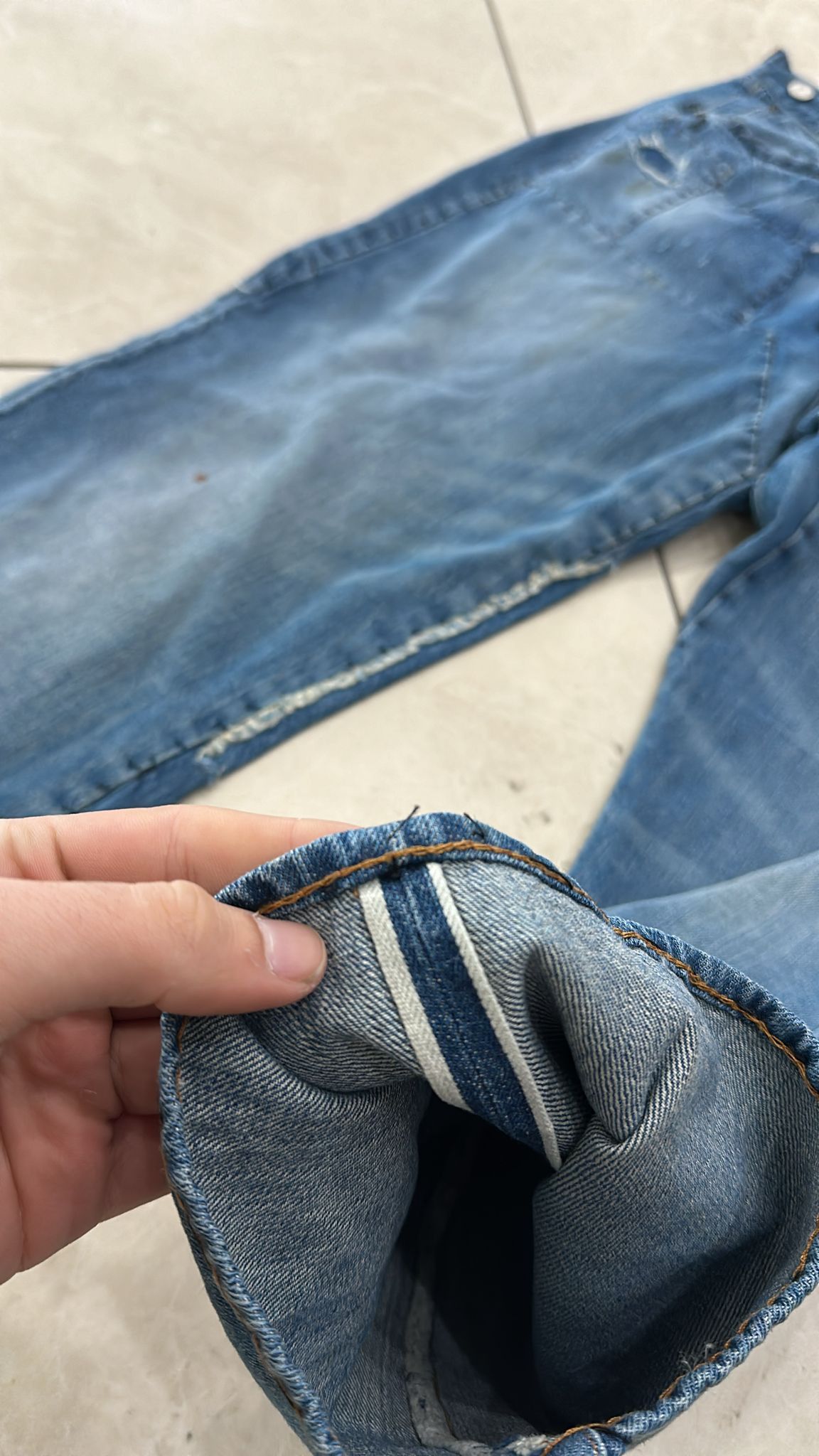 Levi's Vintage Clothing LVC Levi's Vintage Clothing 1890 501XX BigE Selvedge Jeans Size US 30 / EU 46 - 5 Thumbnail