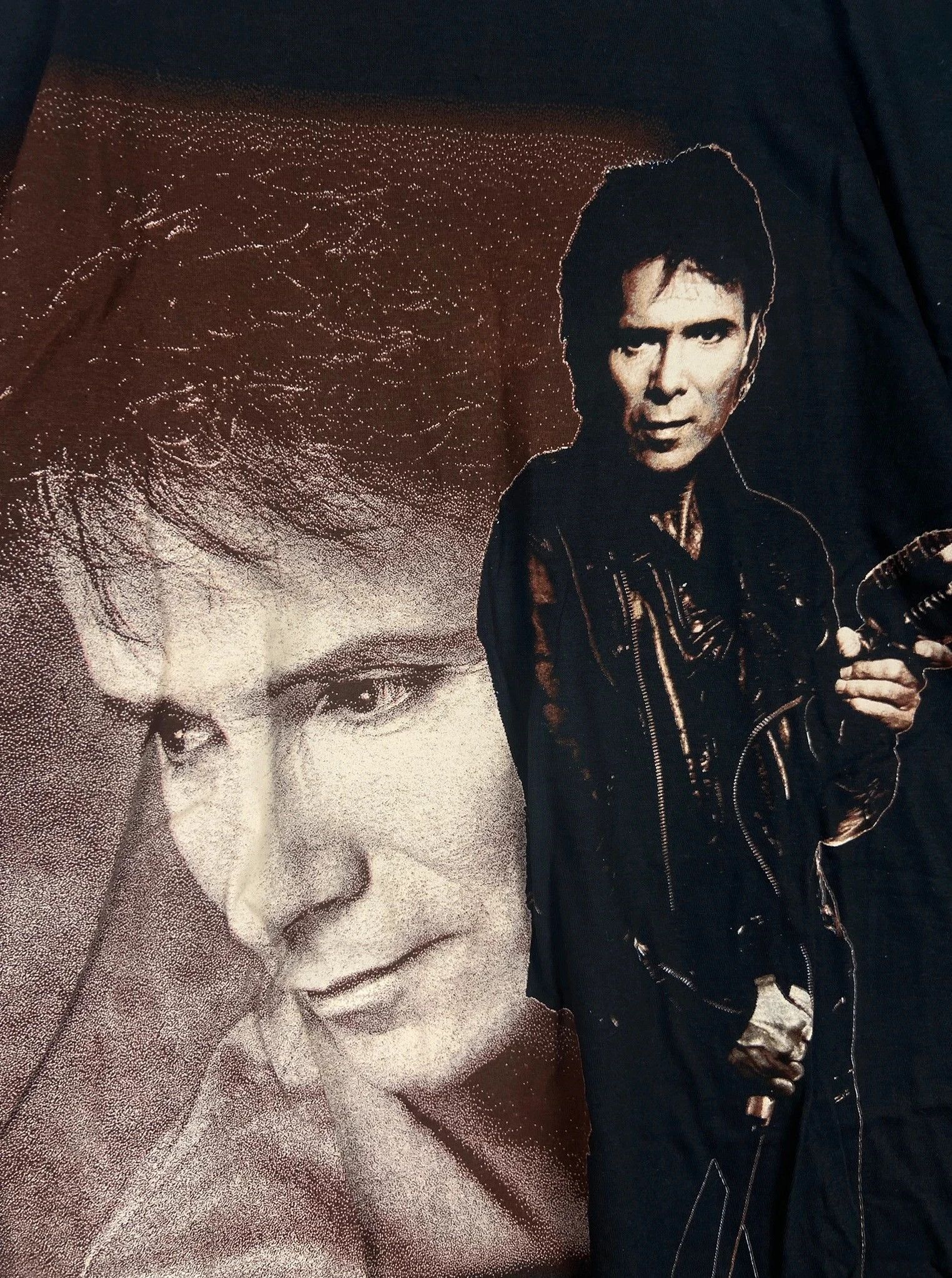 Vintage Vintage Cliff Richard tee black double sided (L) Size US XL / EU 56 / 4 - 2 Thumbnail