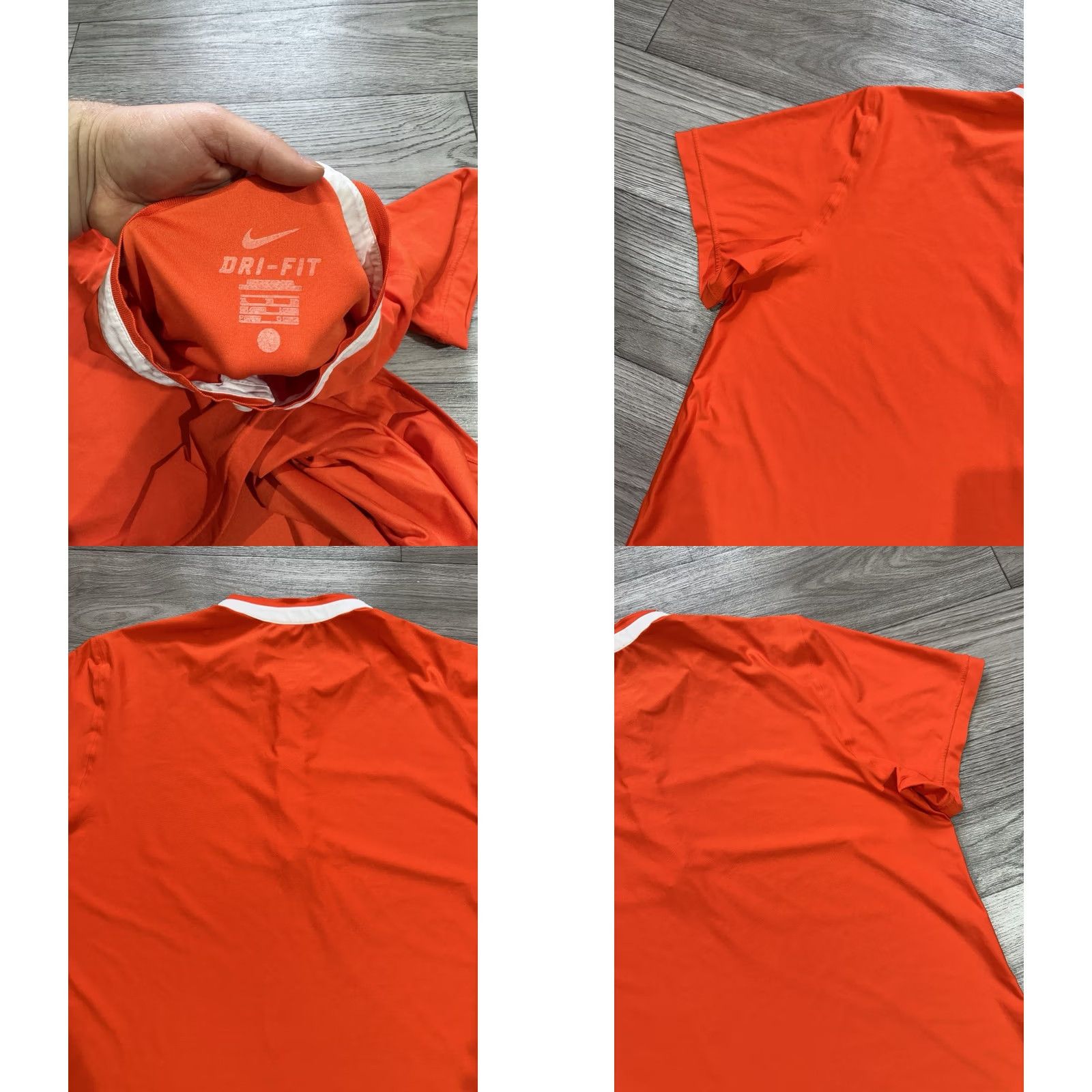 Nike Nike RF 2010 Miami Henley Tennis Polo Shirt Orange XL Men T-Shirt JERSEY 378658-891 Size US XL / EU 56 / 4 - 9 Thumbnail