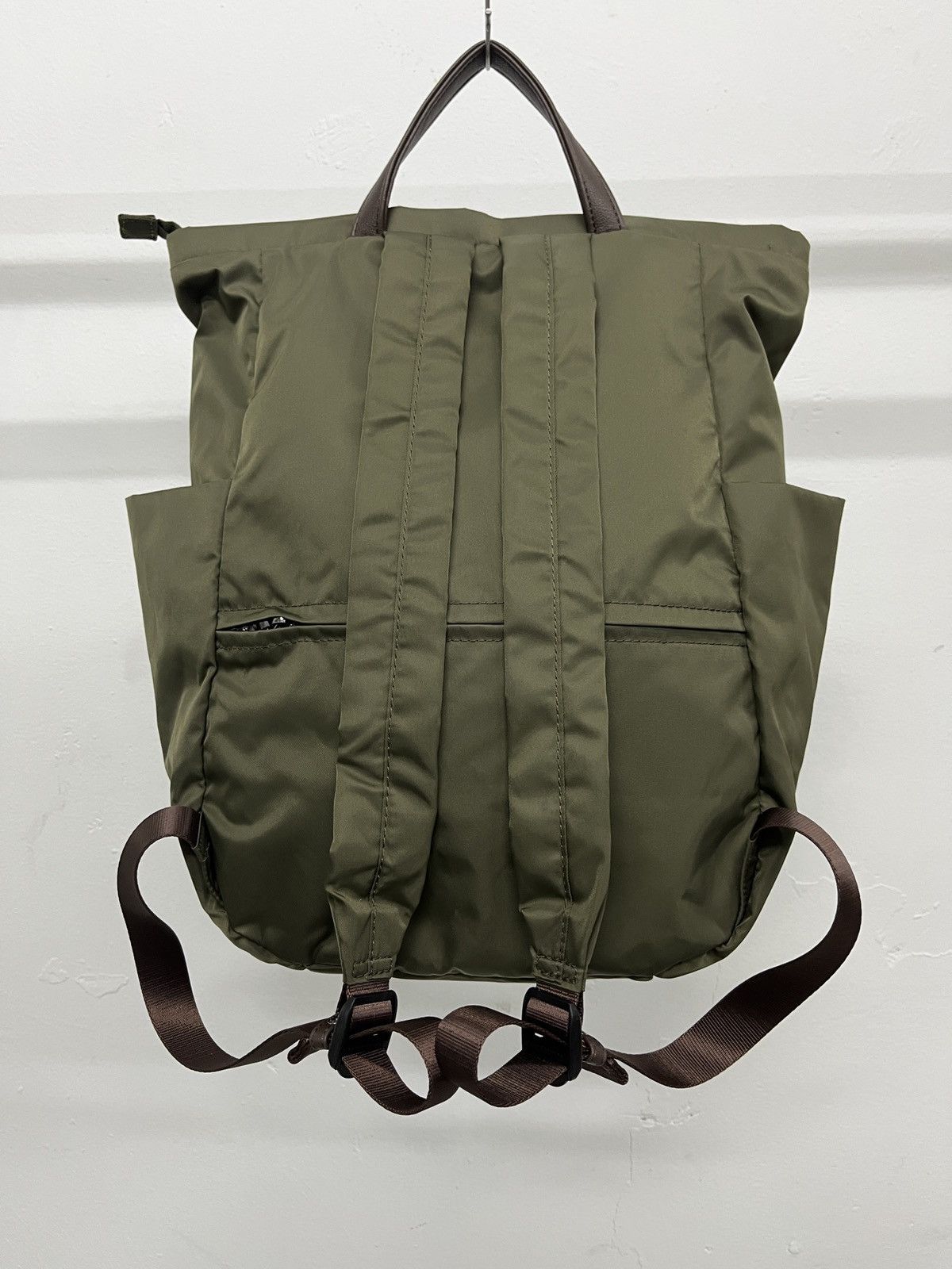 Yohji Yamamoto 2000s Y'saccs Yohji Yamamoto Nylon Backpack Re Nylon Style Size ONE SIZE - 5 Thumbnail