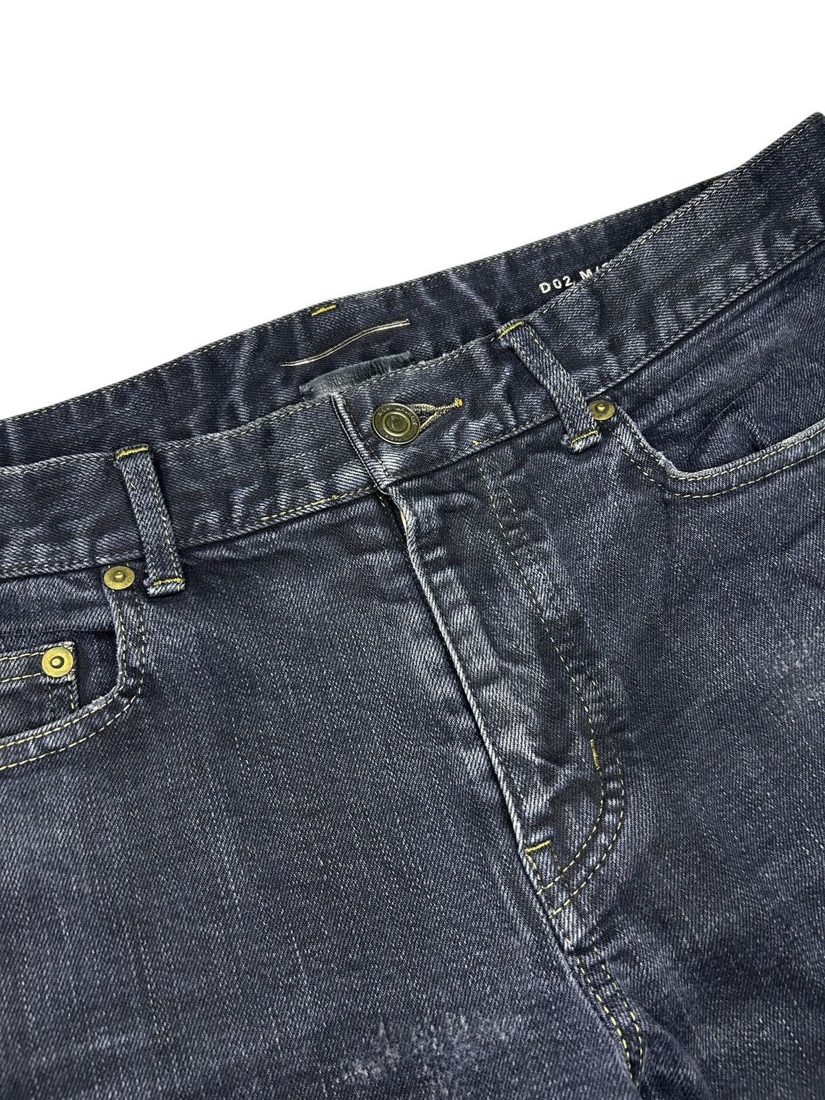 Saint Laurent Paris 2014 Mud Destroyed Denim Size US 32 / EU 48 - 5 Thumbnail