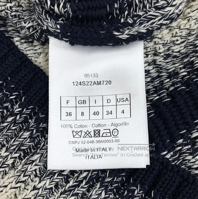 Dior Dior Color Block Cotton Women's Sweater . Size XS / US 0-2 / IT 36-38 - 6 Thumbnail