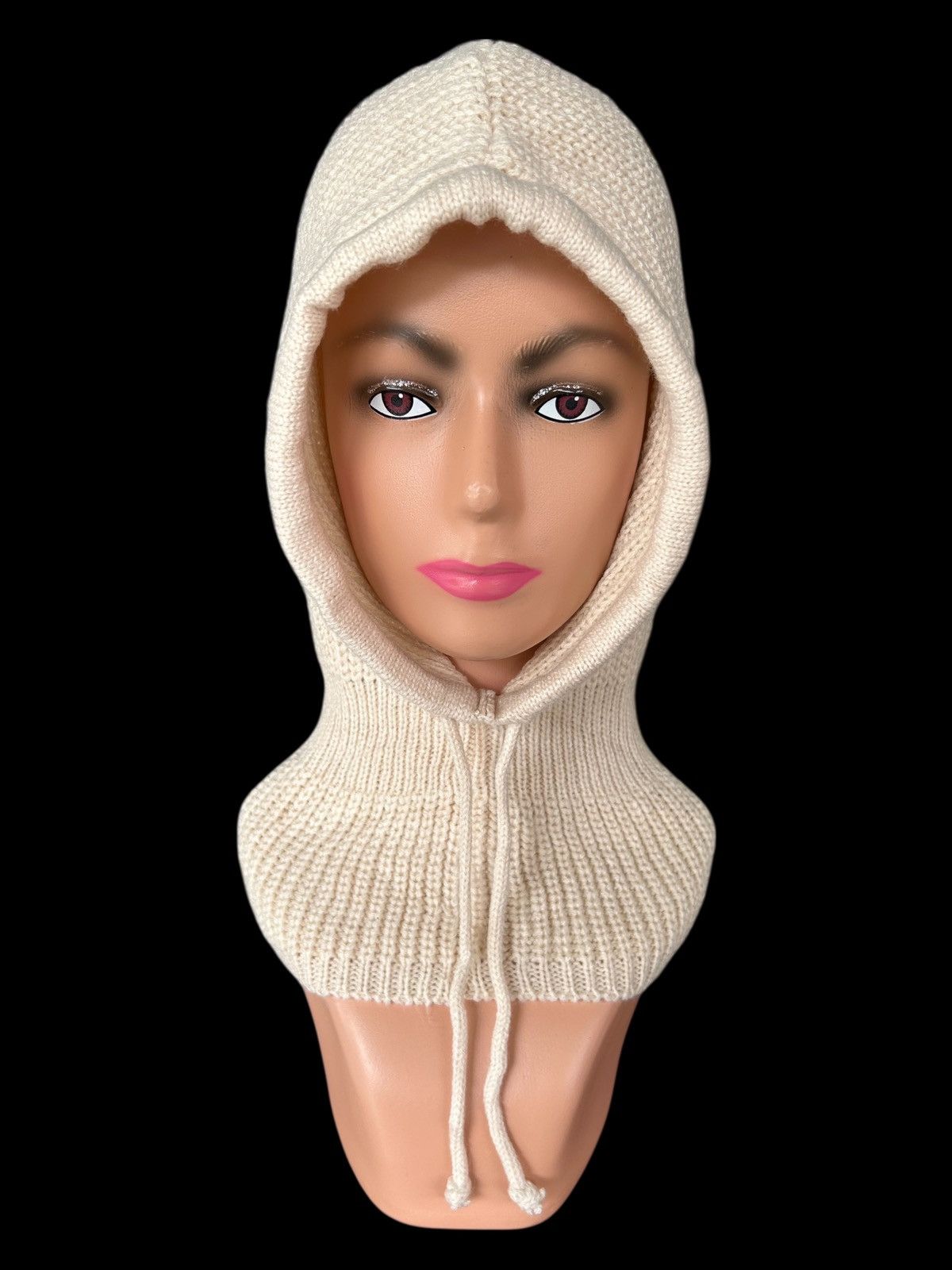 If Six Was Nine Balaclava Masked Japanese Style knitted Size ONE SIZE - 1 Thumbnail