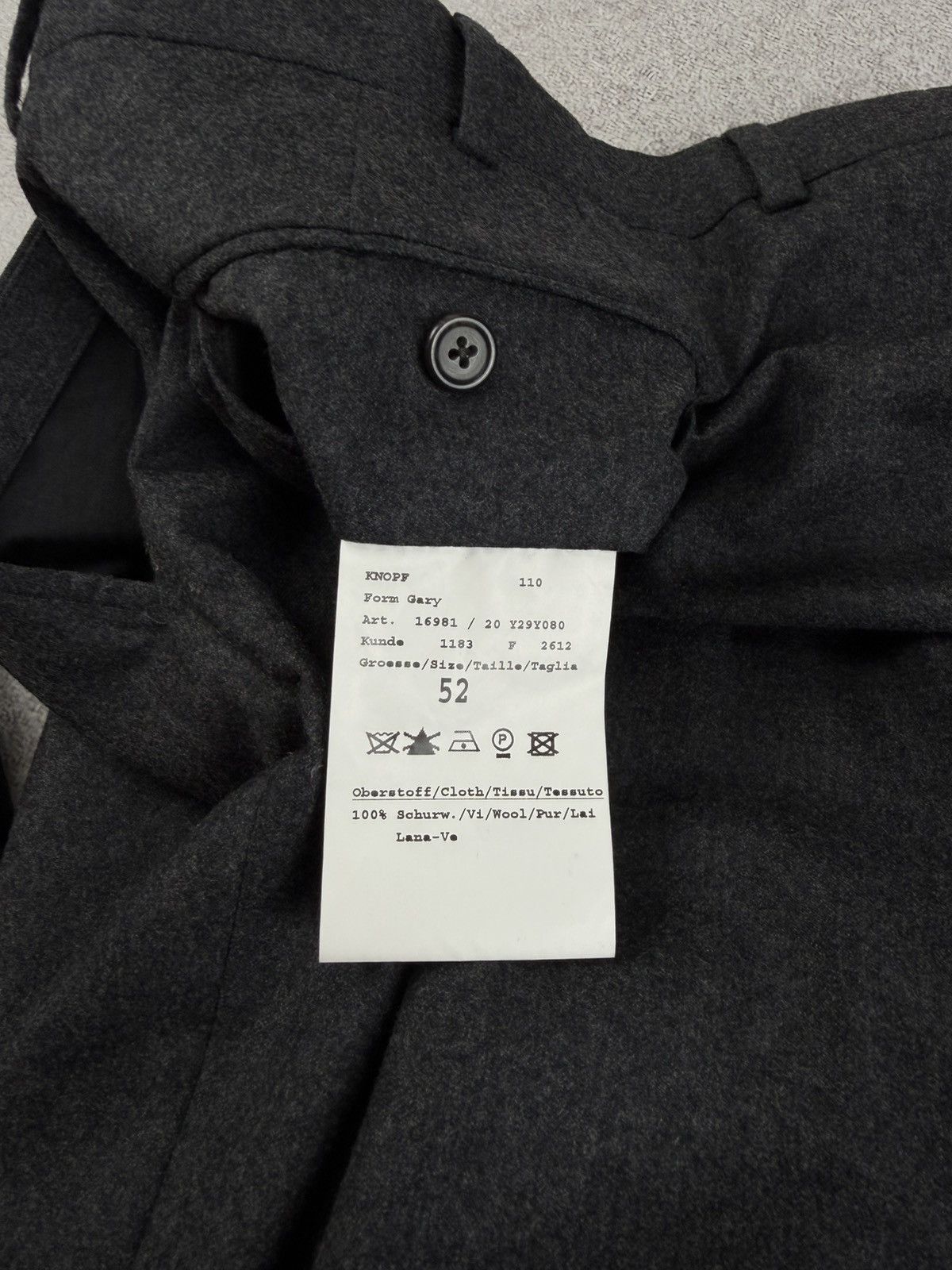 Burberry Vintage Burberry 120’S Wool Trousers Pants Men’s Size 52 Size US 36 / EU 52 - 9 Thumbnail