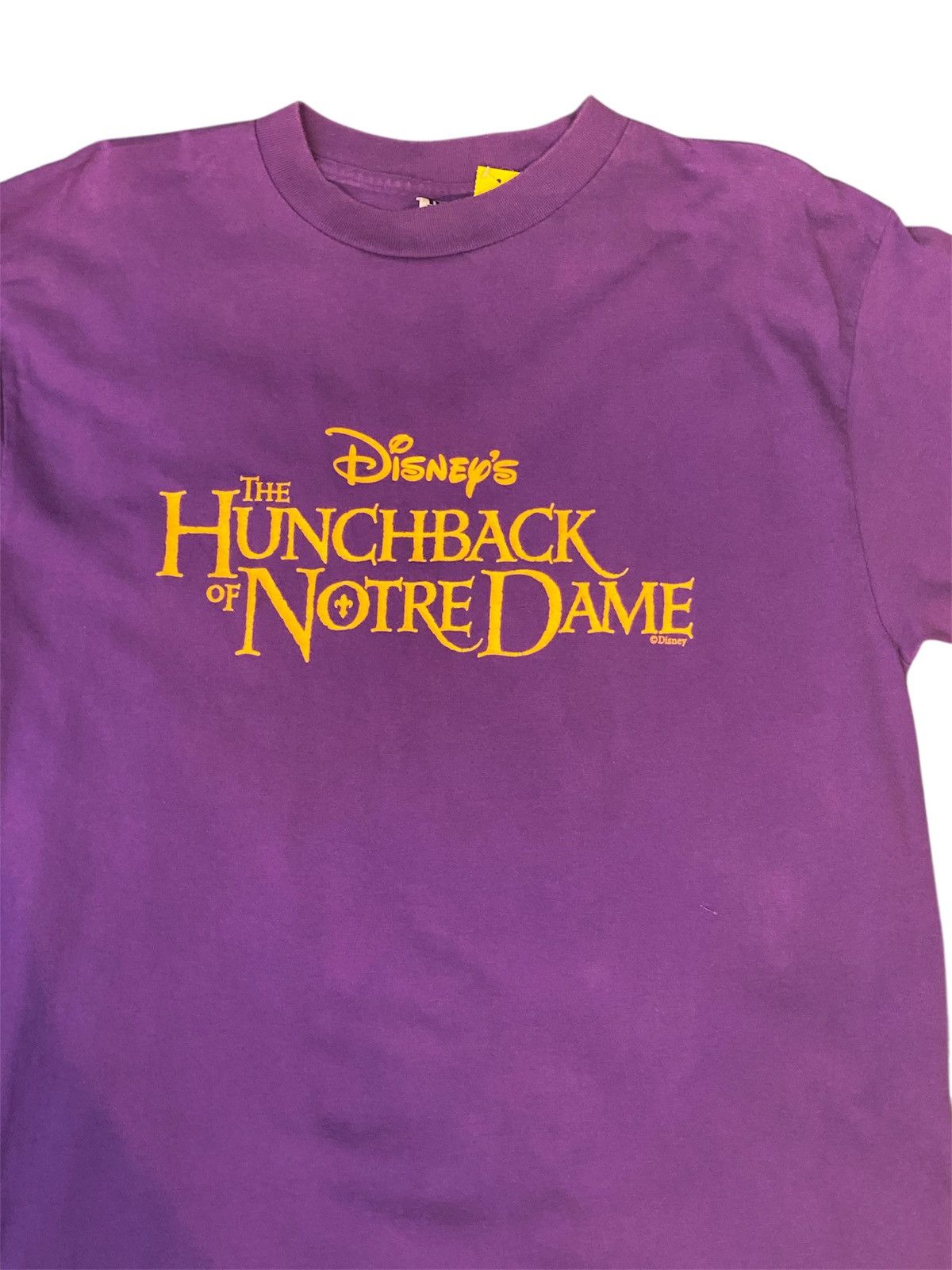 Disney × Vintage The Hunchback Of Notre Dame 1996 Disney Movie T-Shirt Size US XL / EU 56 / 4 - 2 Thumbnail
