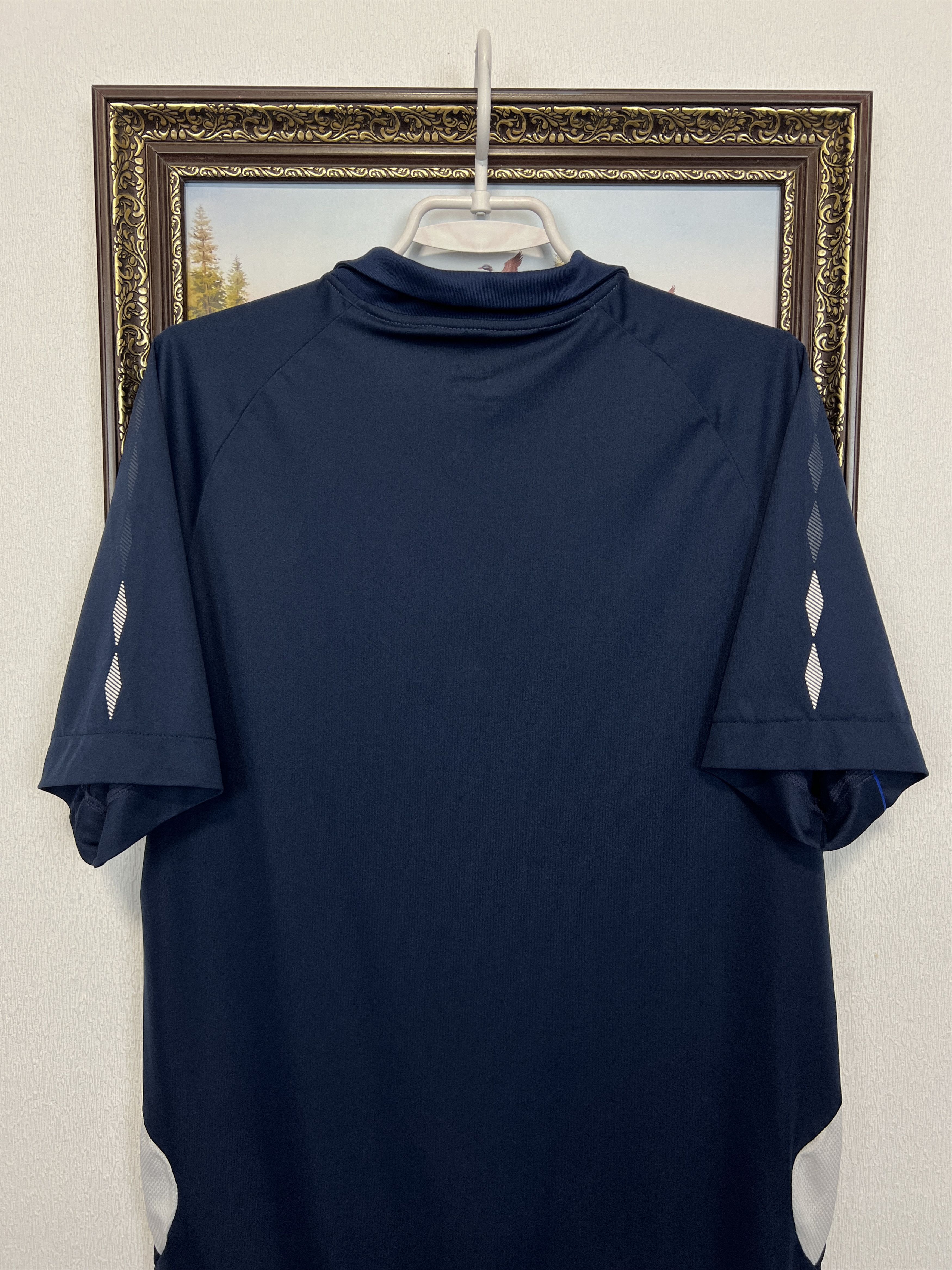 Umbro Everton Football Polo Shirt Soccer Train Jersey Trikot Size US L / EU 52-54 / 3 - 10 Thumbnail