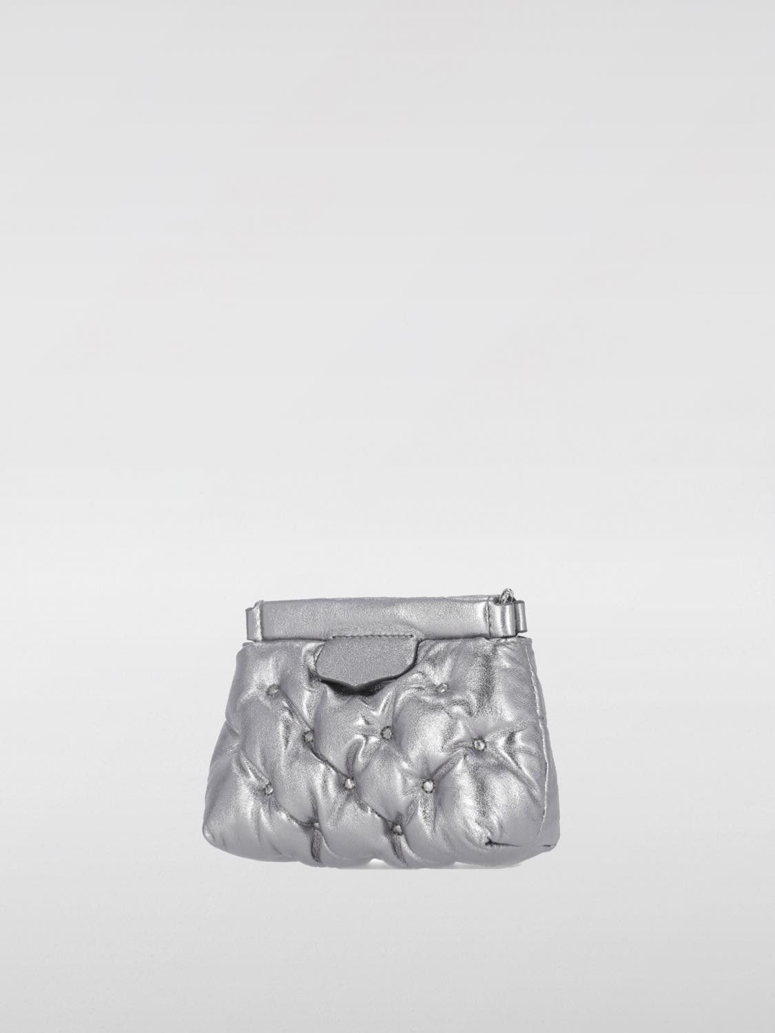 Maison Margiela o1s22i1n1124 Size: OS / Mini Glam Slam Bag in Silver Size ONE SIZE - 2 Thumbnail