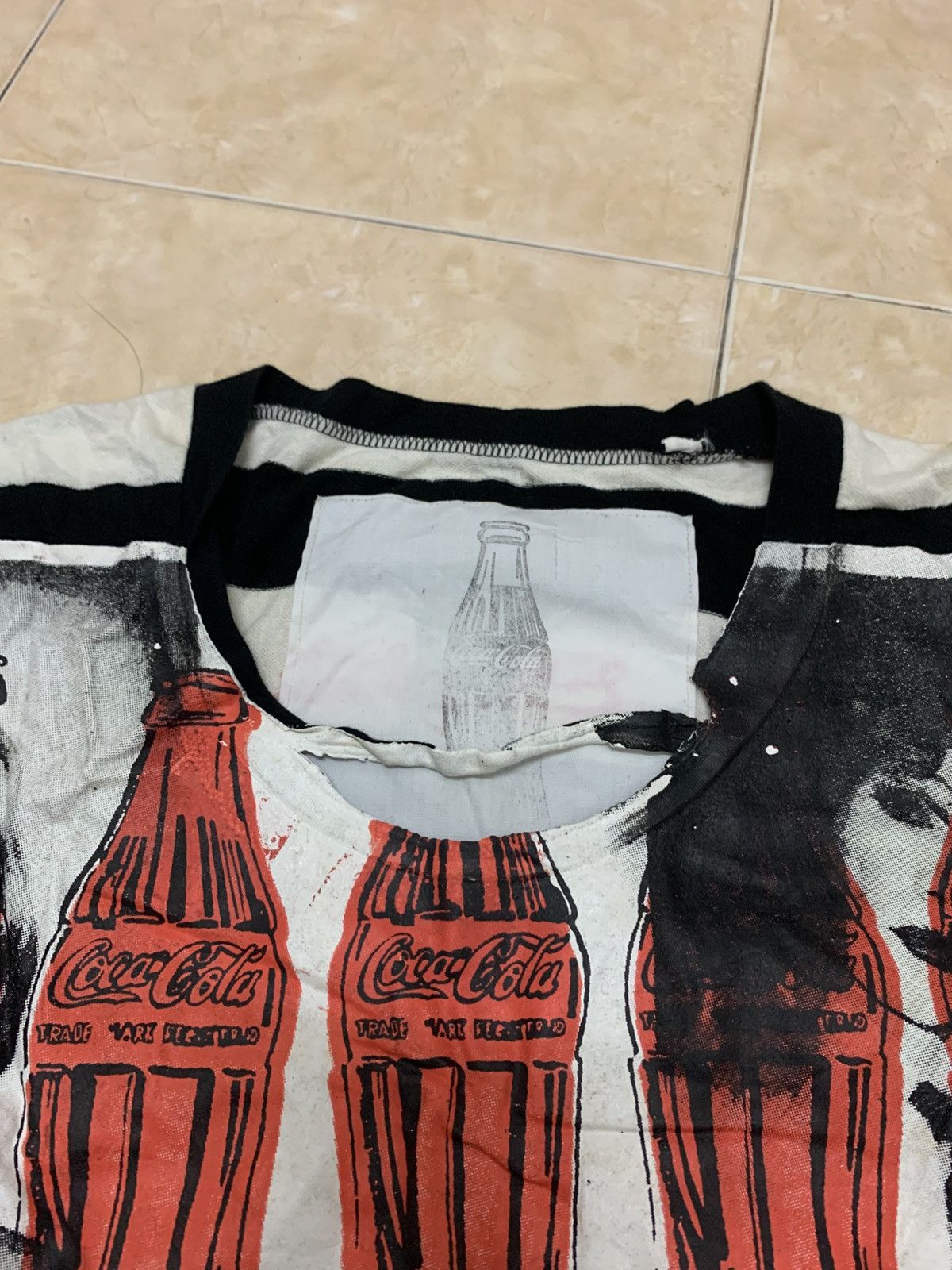 Andy Warhol Long T-Shirt andy warhol x coca cola Size US M / EU 48-50 / 2 - 8 Thumbnail
