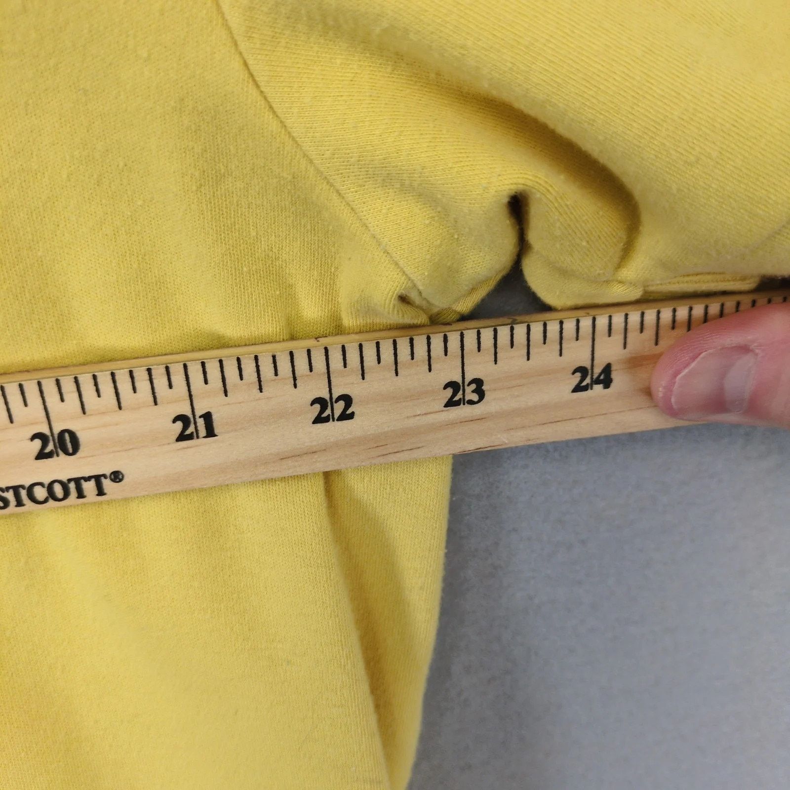 Polo Ralph Lauren Vtg Polo by Ralph Lauren Men's L Polo Shirt Yellow Navy Pony Size US L / EU 52-54 / 3 - 5 Thumbnail