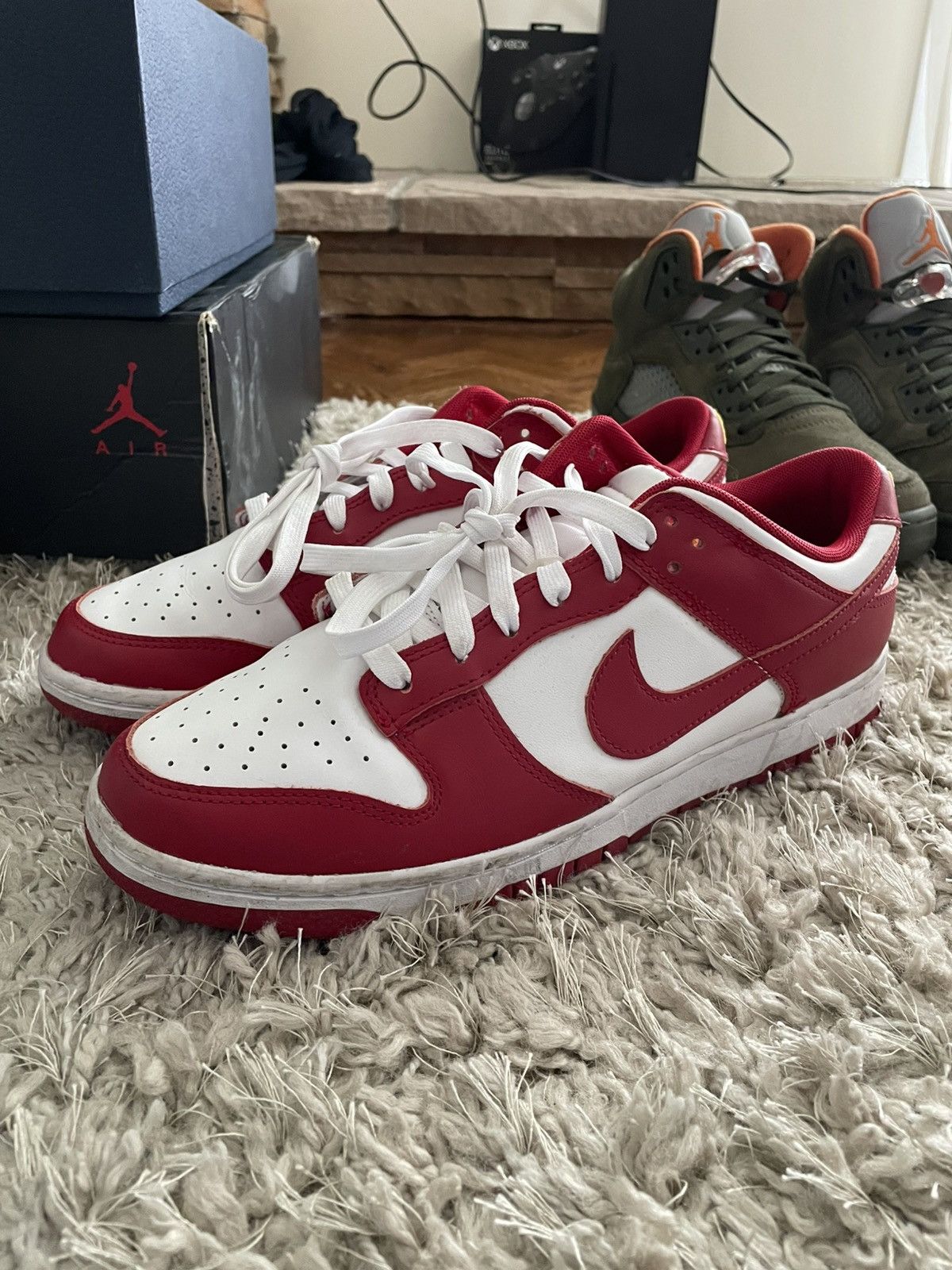 Nike Nike Dunk Low Gym Red Size US 10 / EU 43 - 1 Thumbnail