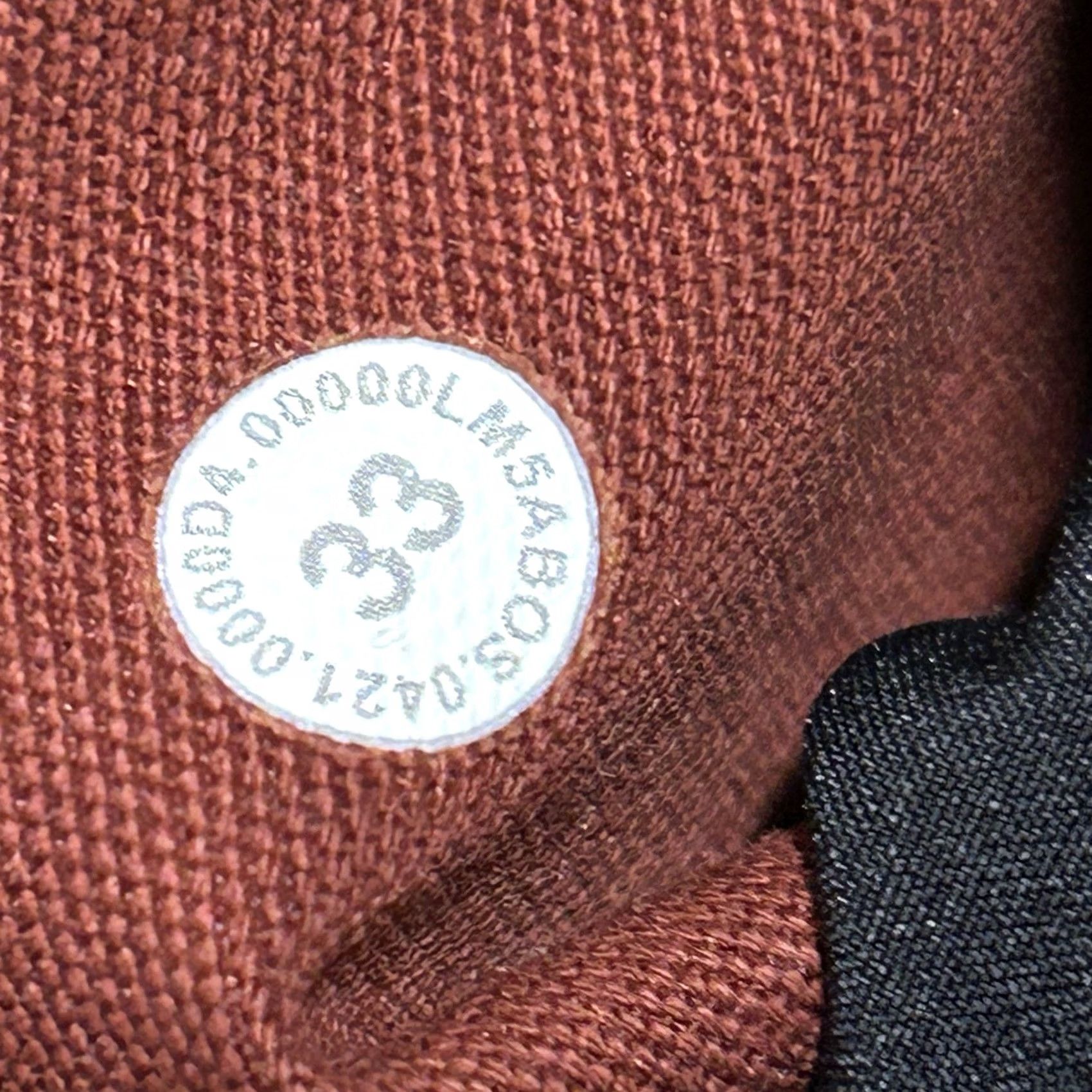 Lululemon Lululemon ABC Pant Slim Fit Men 33 Redish Brown Solid Knit Pocket 5-Pocket Zipper Button Chino City Preppy 33 Inseam 32 Vintage No Mens Size US 33 - 7 Thumbnail
