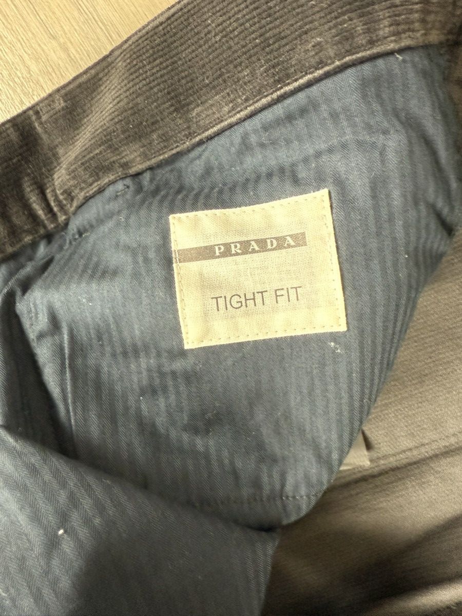 Prada Prada Black Tag Velvet Pants Size US 36 / EU 52 - 11 Thumbnail