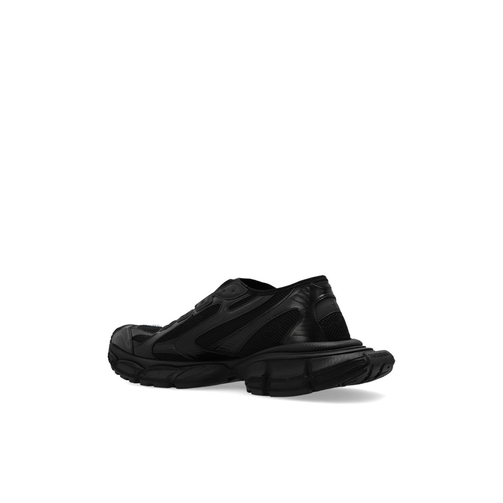 BALENCIAGA 3XL Men's Black Slip On Sneakers New (Euro Size:1