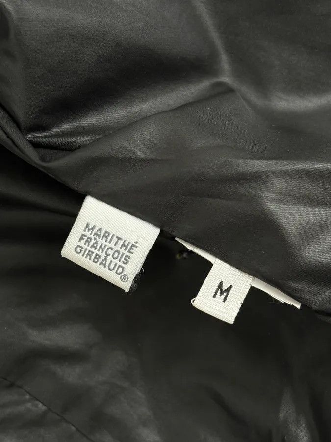 Marithe + Francois Girbaud 2000s Marithé + François Girbaud Black Buttoned Modern Leather Jacket Size S / US 4 / IT 40 - 11 Thumbnail