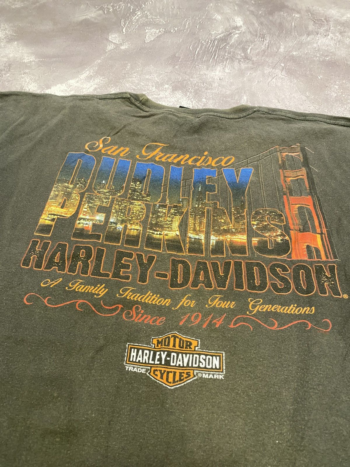 Harley Davidson Vintage Harley Davidson Biker Girl Tee Size US XXL / EU 58 / 5 - 10 Thumbnail