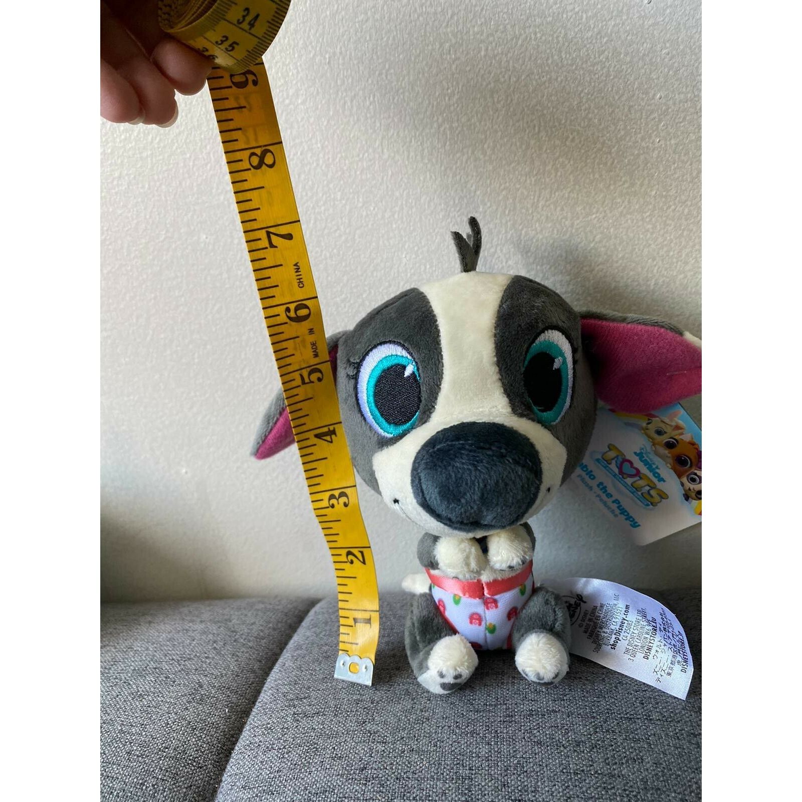 Disney Disney Jr T.O.T.S. Bean Plush - Pablo The Puppy, Multi-Color Size ONE SIZE - 2 Thumbnail