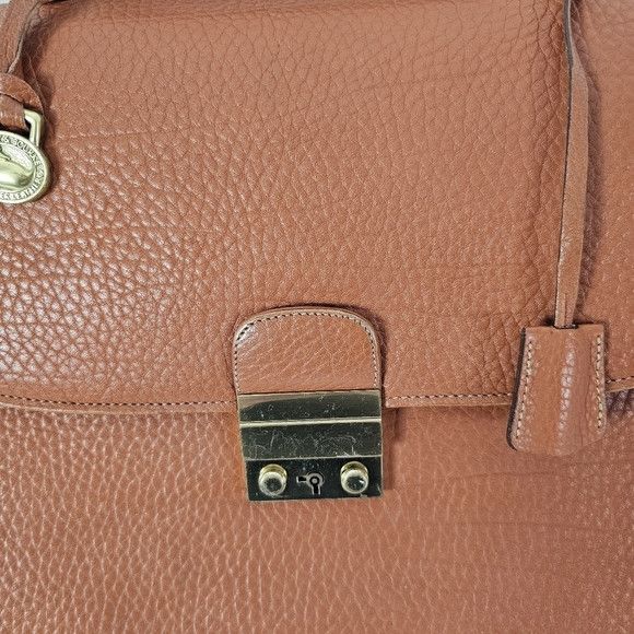 Dooney & Bourke Vintage Dooney & Bourke camel brown leather folio briefcase Size ONE SIZE - 6 Thumbnail