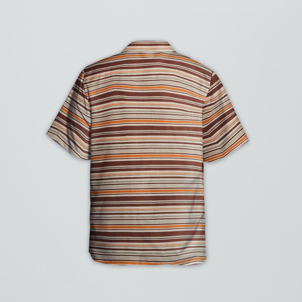 Designer Striped Cotton and Bowling Shirt Size US M / EU 48-50 / 2 - 4 Thumbnail