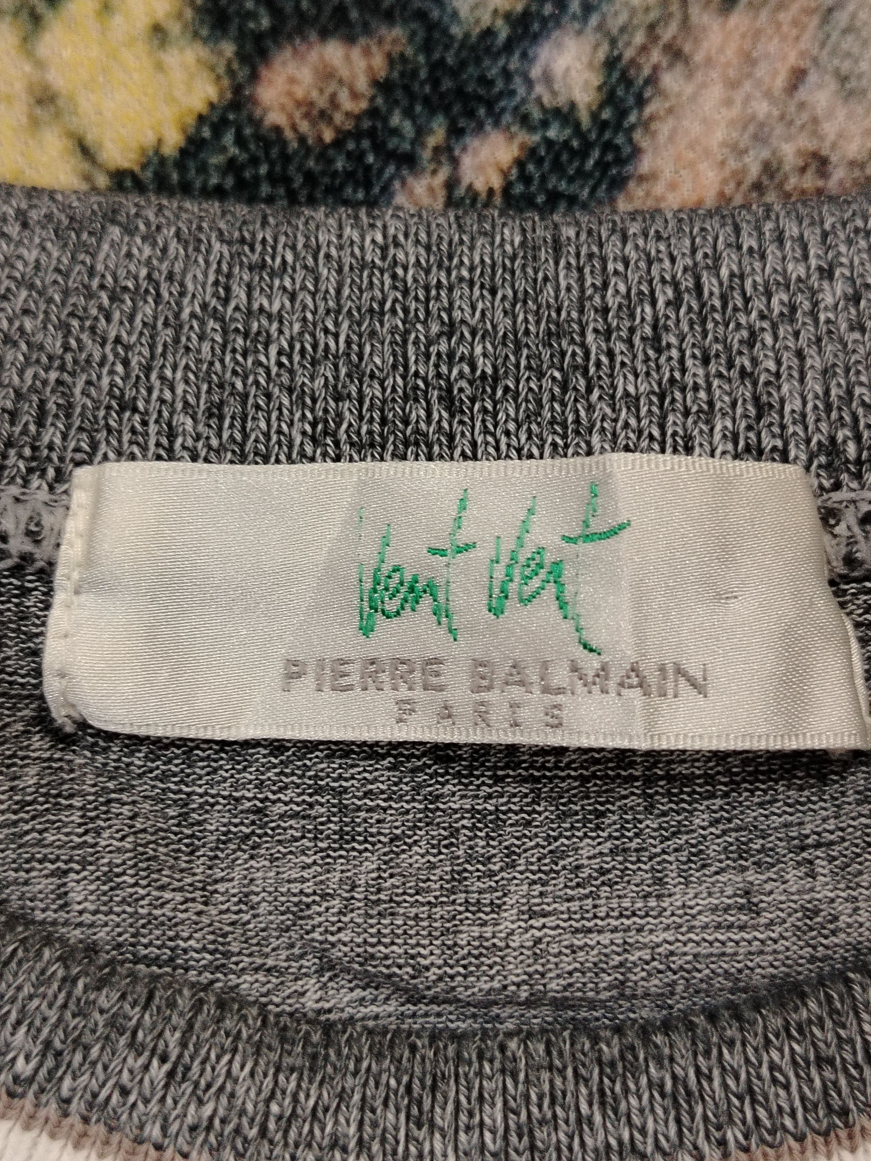 Pierre Balmain Vintage Pierre Balmain Vent Vert long-sleeve T-shirt Size US M / EU 48-50 / 2 - 6 Thumbnail