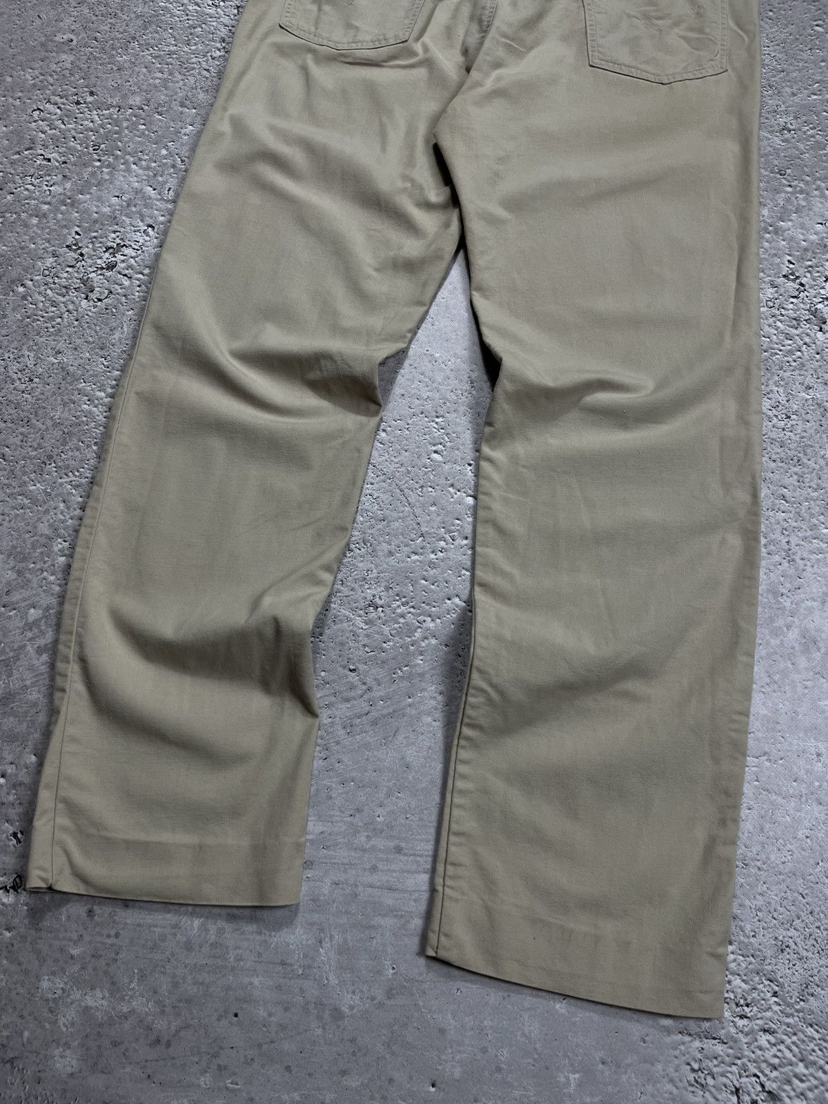 Levi's Vintage Levi’s 631 Beige Pants Made in Italy W36 L36 Size US 36 / EU 52 - 4 Thumbnail