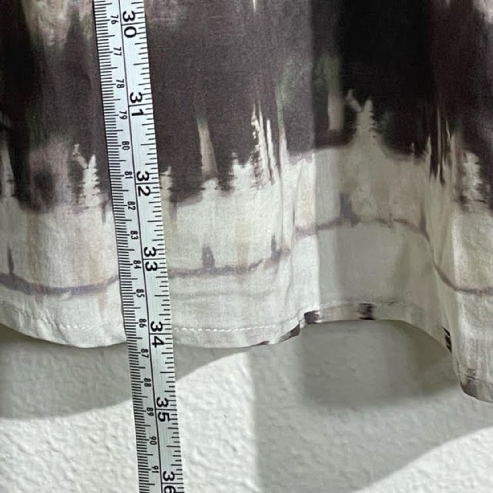 Other TJD Snakeskin Gray White Ombré Off Shoulder Peasant Dress Size M / US 6-8 / IT 42-44 - 5 Thumbnail